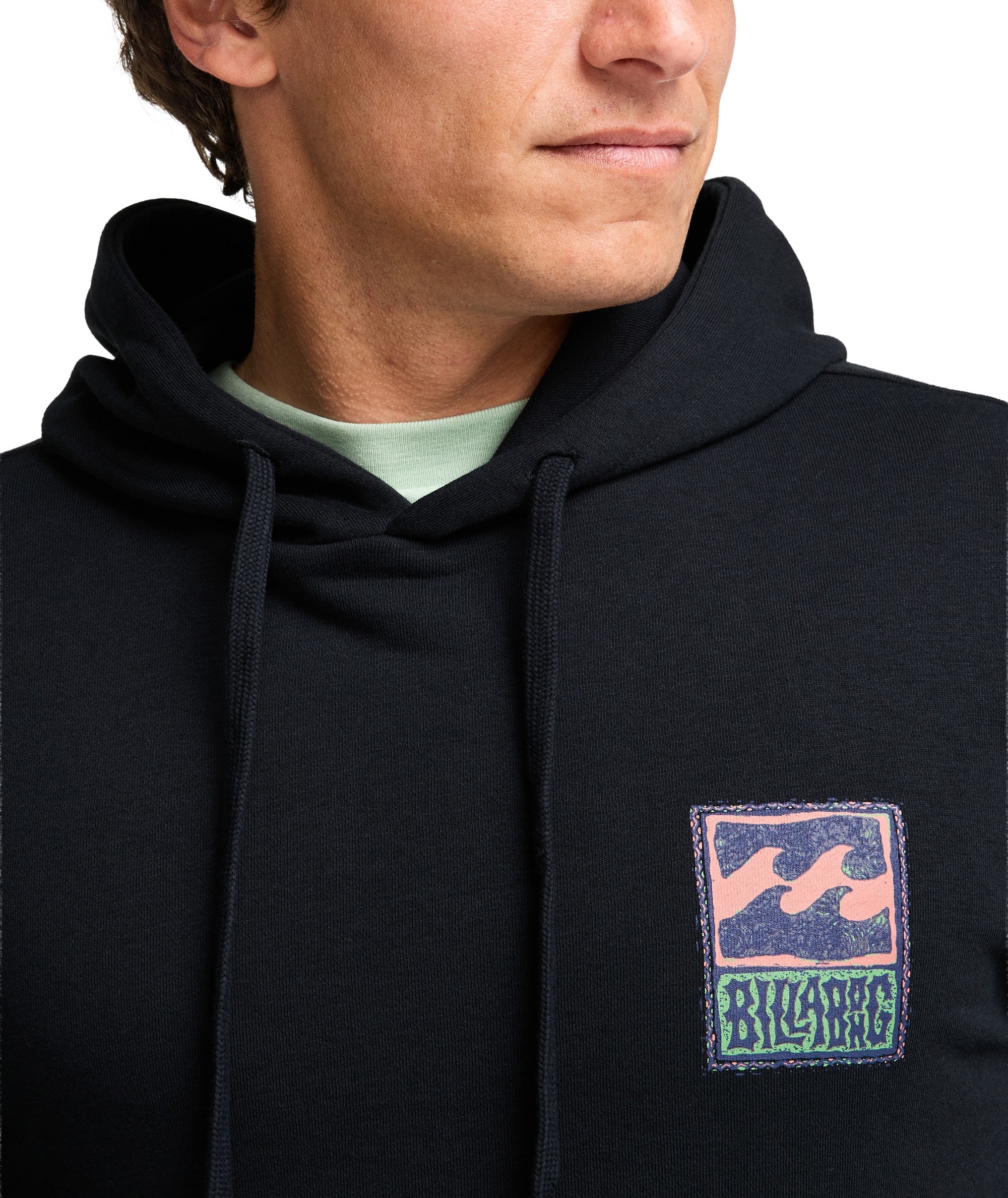 Billabong Kapuzensweatshirt »STAMP PO«, sportlicher Stil, für Erwachsene, aus Baumwolle und Polyester
