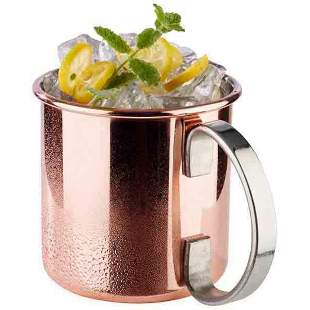 Becher »Moscow Mule«, (Set, 4 tlg.), 450 ml, Becher-Set in glänzender Optik, 4-teilig