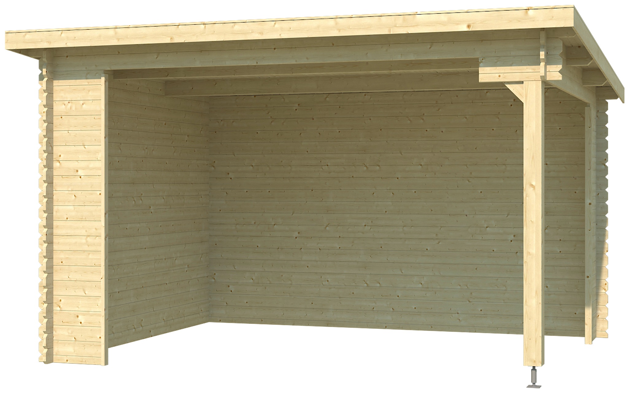LASITA MAJA Gartenhaus "Unterstand/Lounge Buffalo 380" Unterstand / Lounge 28mm