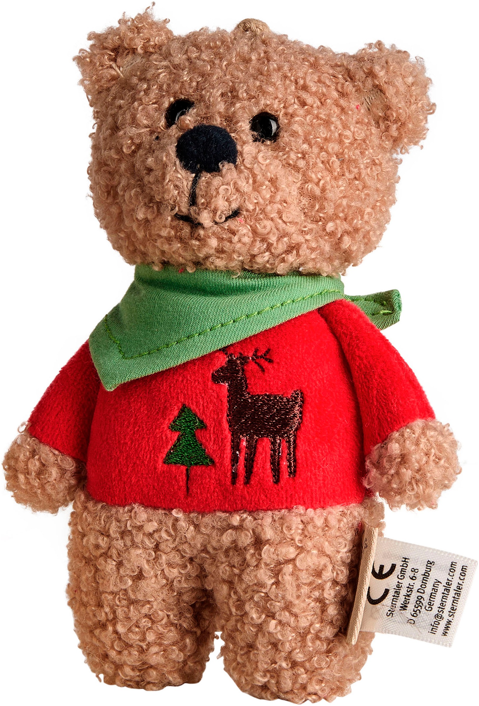 Sterntaler® Rassel »Weihnachtsbär und Tannenbaum«, (Set, 2 tlg.)