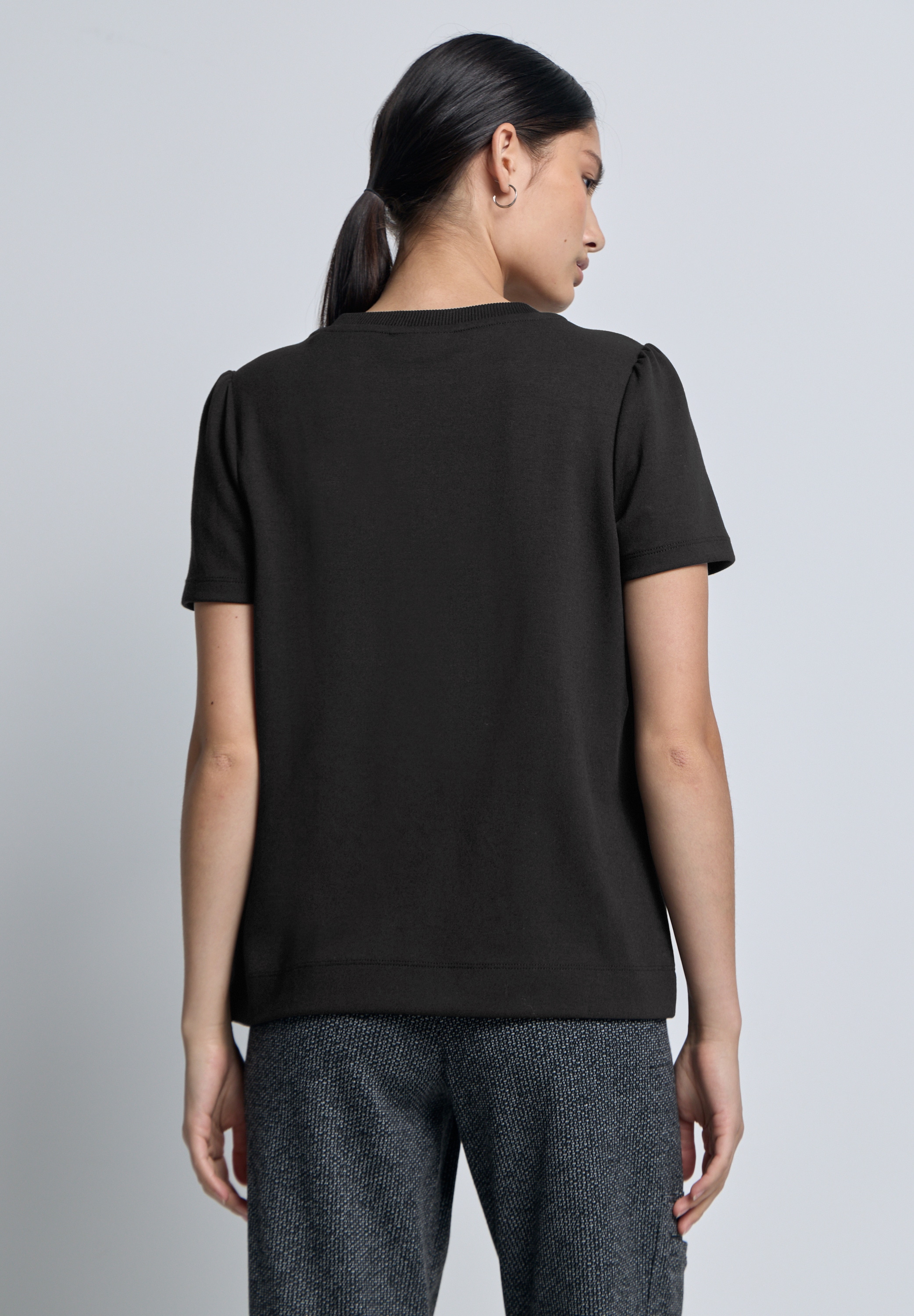 STREET ONE STUDIO T-Shirt, mit Rundhalsausschnitt