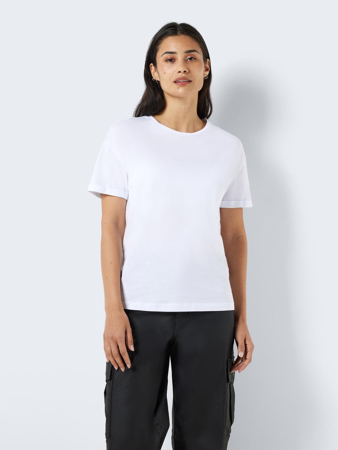 Noisy may Kurzarmshirt "NMBRANDY S/S TOP NOOS" günstig online kaufen