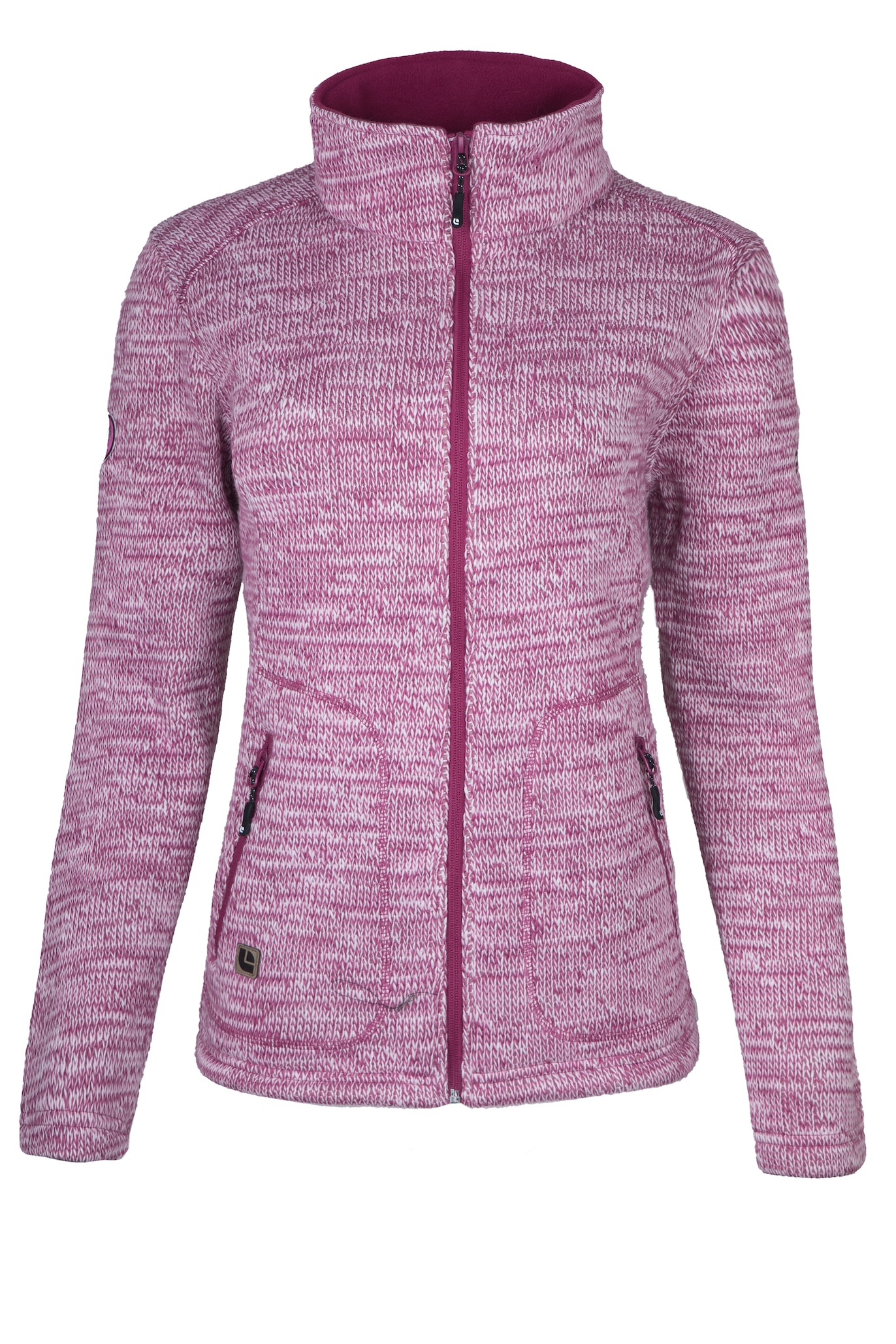 DEPROC Active Strickfleecejacke "WILLMORE MELANGE WOMEN", in edler Optik günstig online kaufen