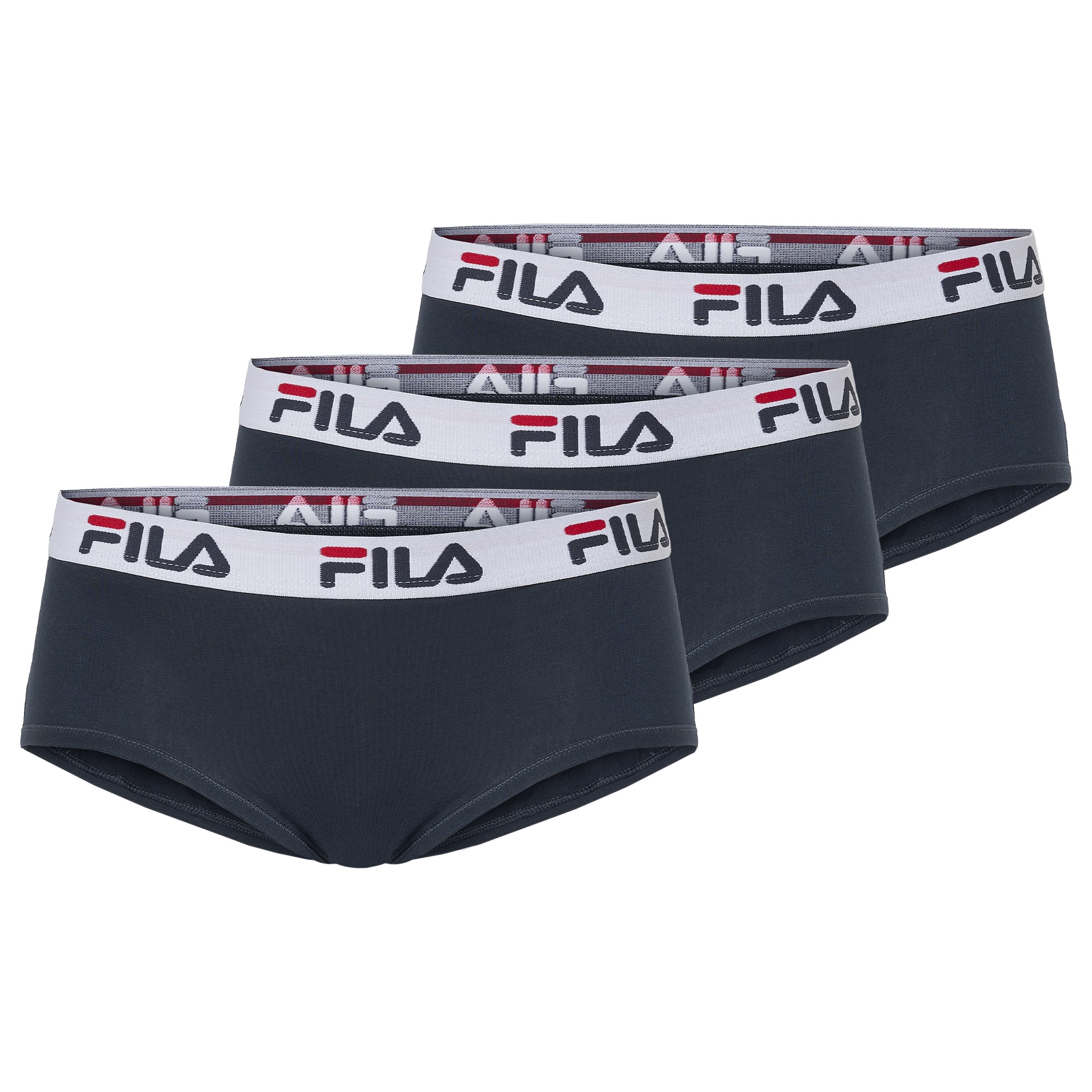 Fila Retro Pants "WOMAN CULOTTE" 3er Pack, elastischer Logobund günstig online kaufen