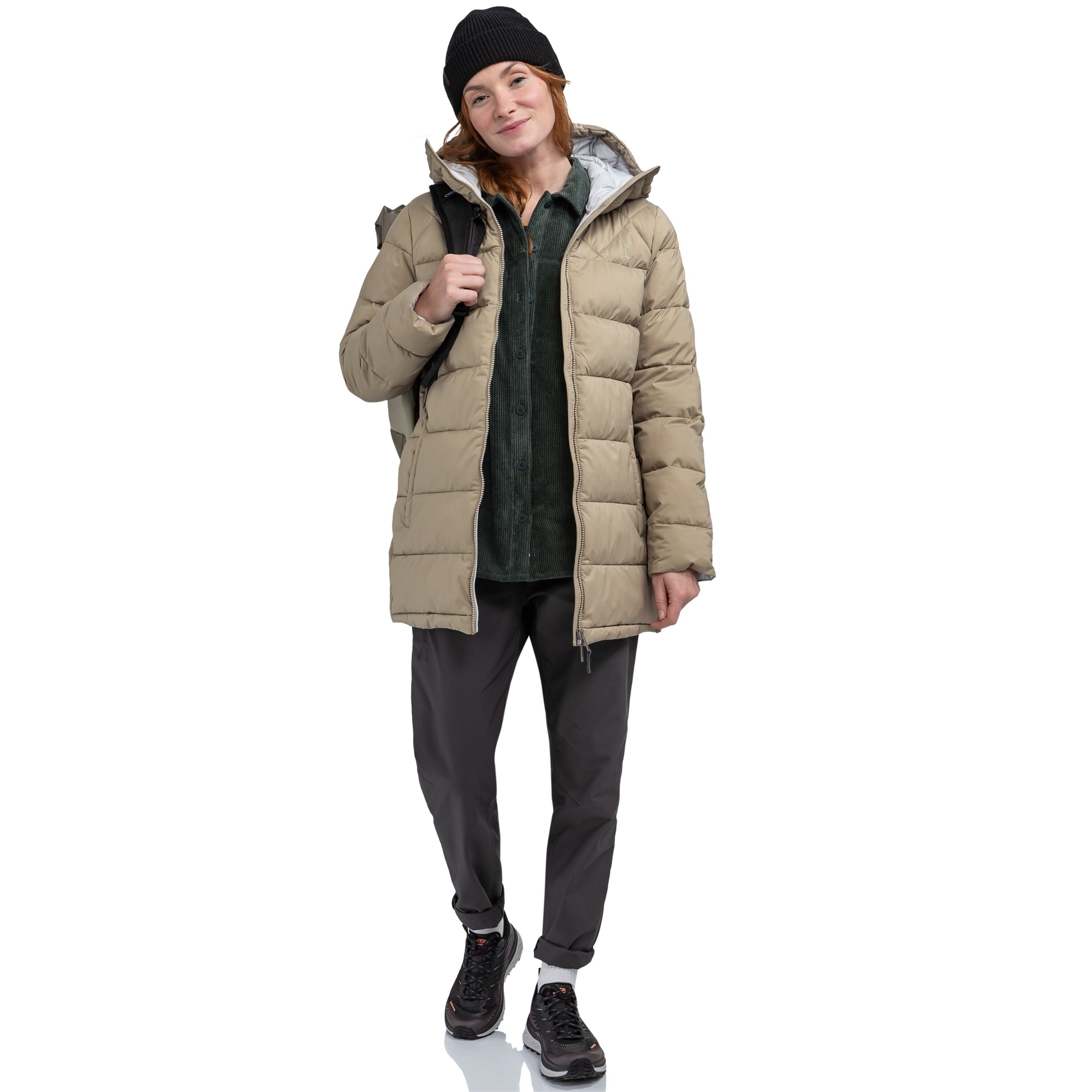 Schöffel Funktionsparka »Insulated Parka Boston L«, mit Kapuze, Wasserabweisend