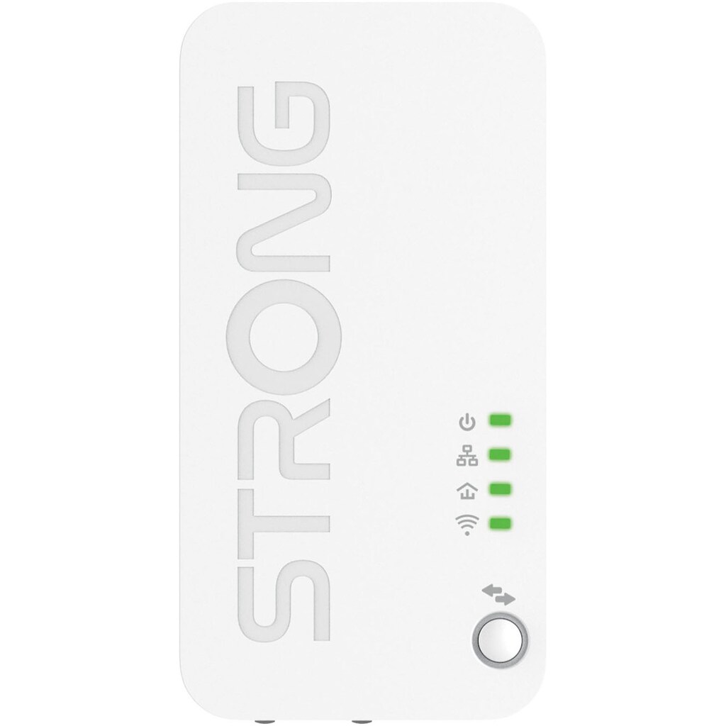 Strong Reichweitenverstärker »Powerline MINI WiFi 1000 Mbit/s Set (2 Einheiten)«, (2 St.)