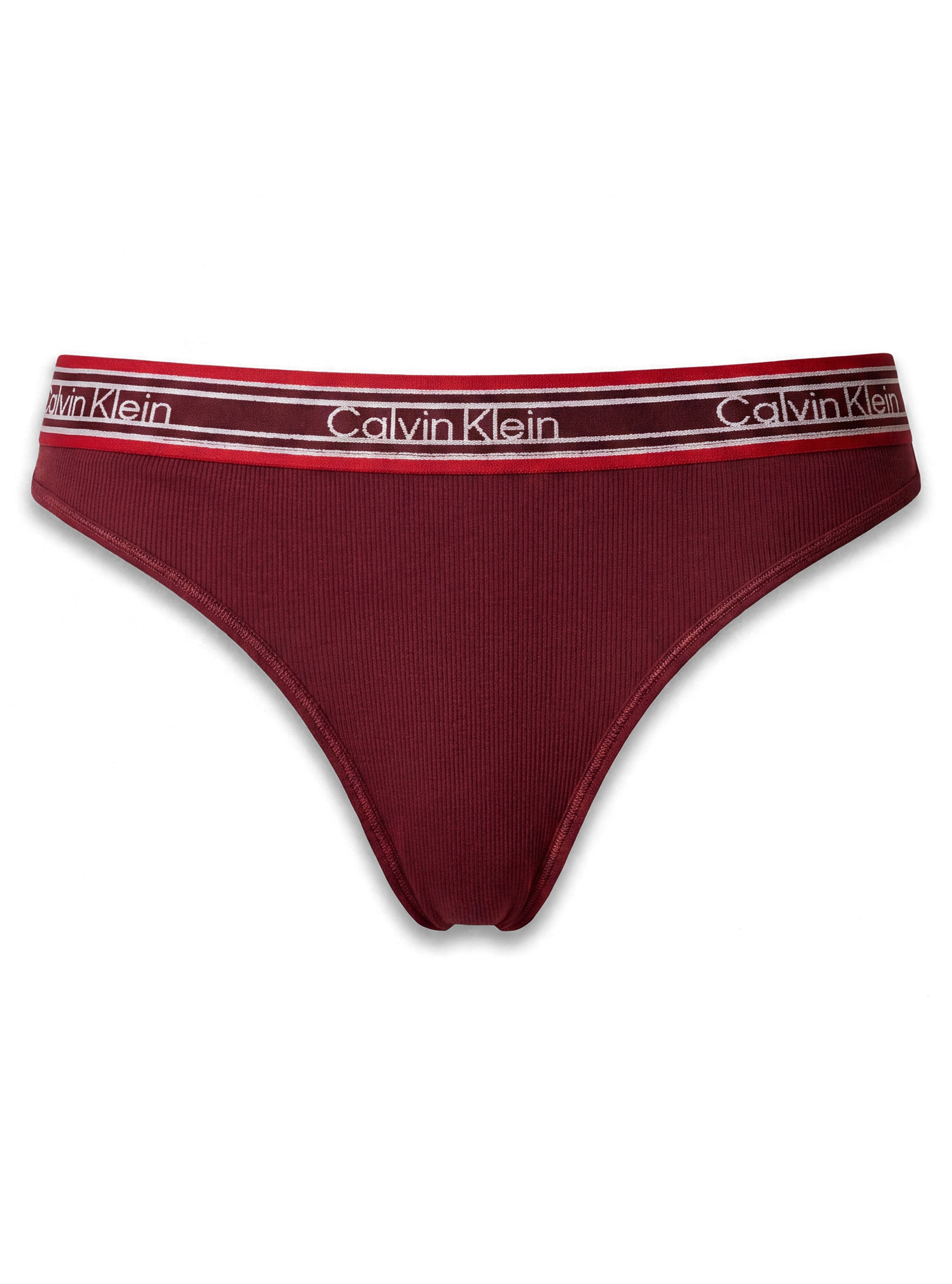 Calvin Klein Underwear Tanga »THONG« Körpernahe Passform mit elastischem Bund