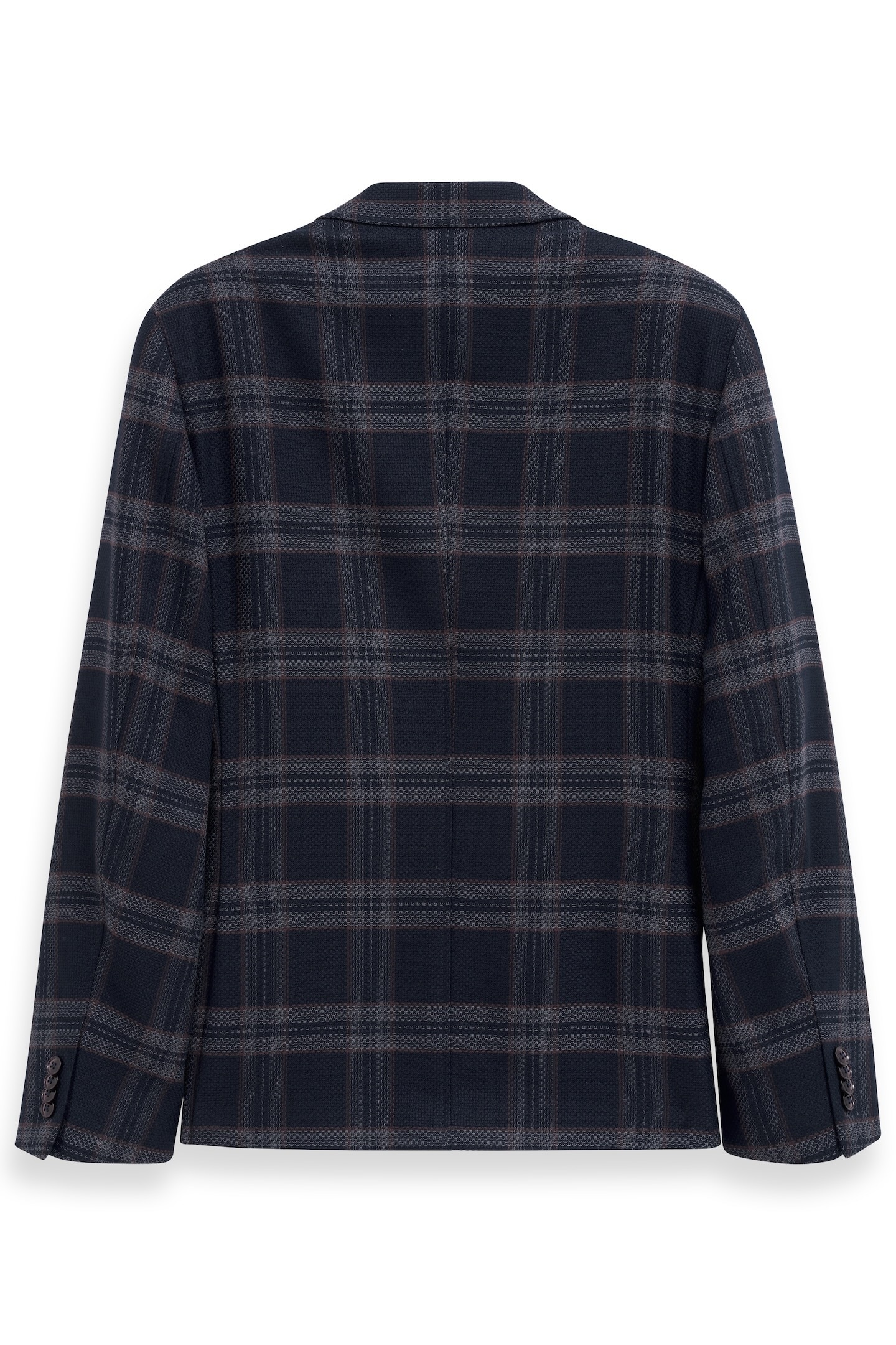 bugatti Sakko »Modern Fit«, mit Stretch-Futter & Glencheck