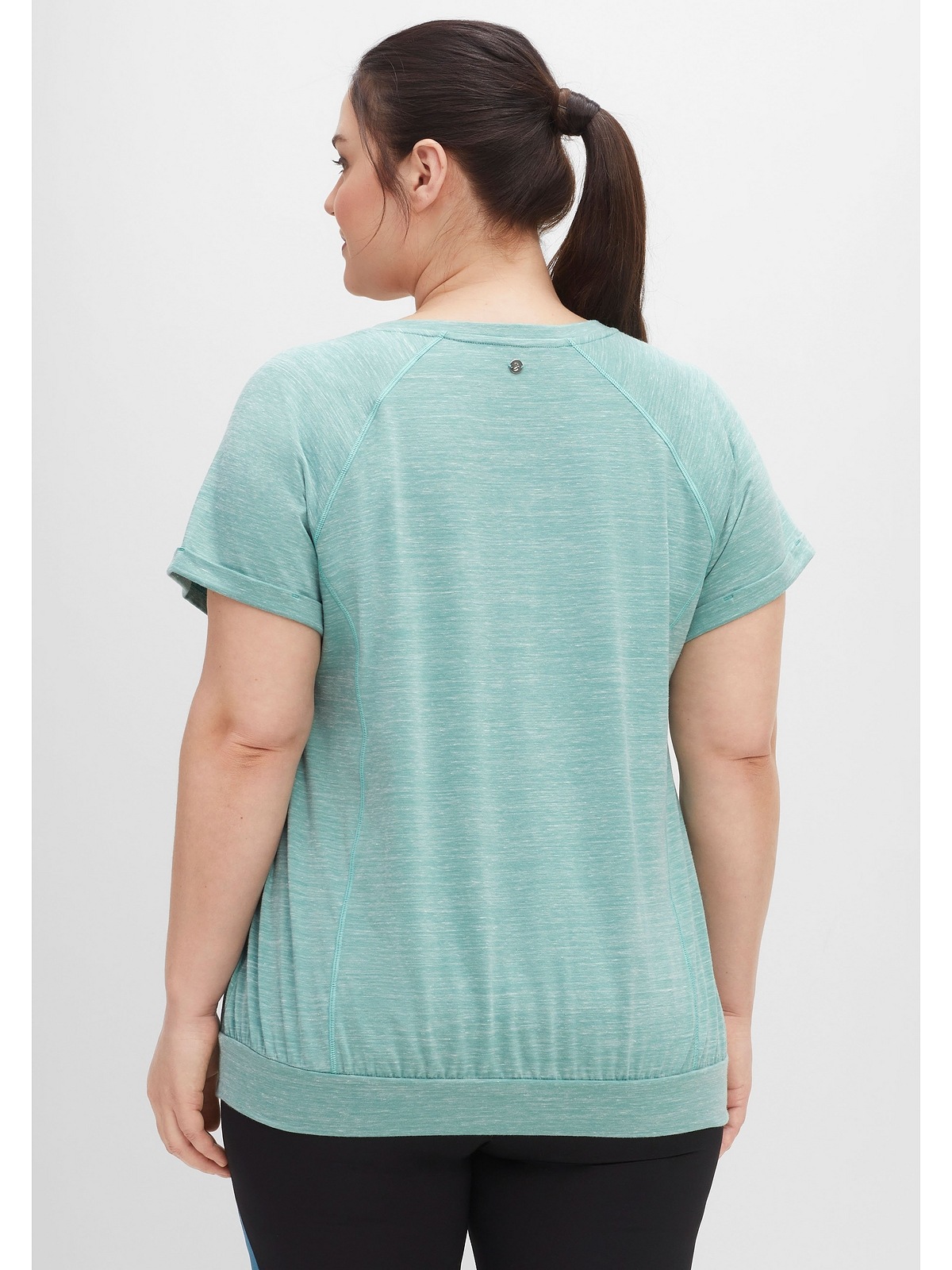 »Große atmungsaktiver aus | Sheego online Funktionsshirt Größen«, Stretchqualität kaufen BAUR