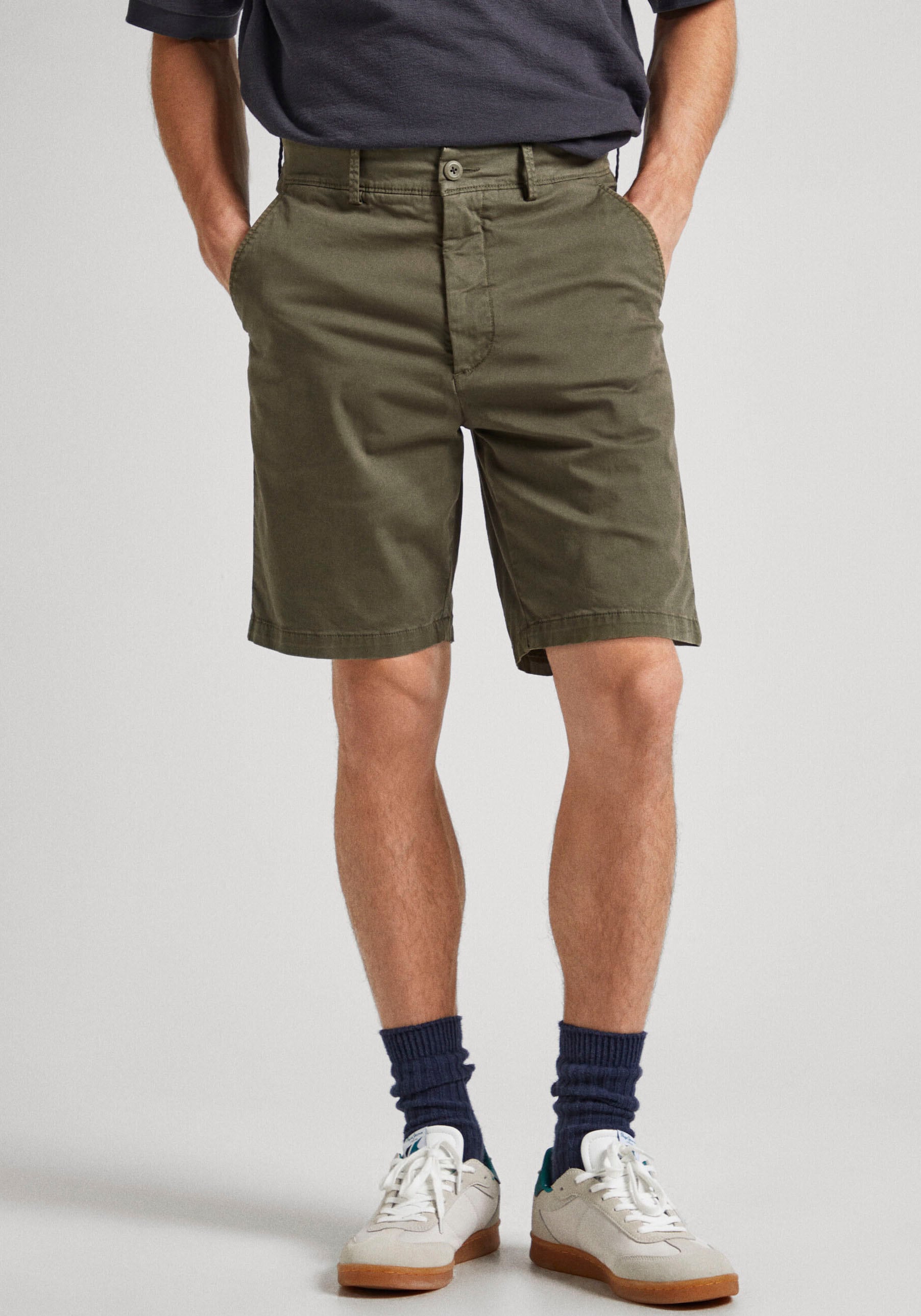 Pepe Jeans Shorts, mit Markenlabel