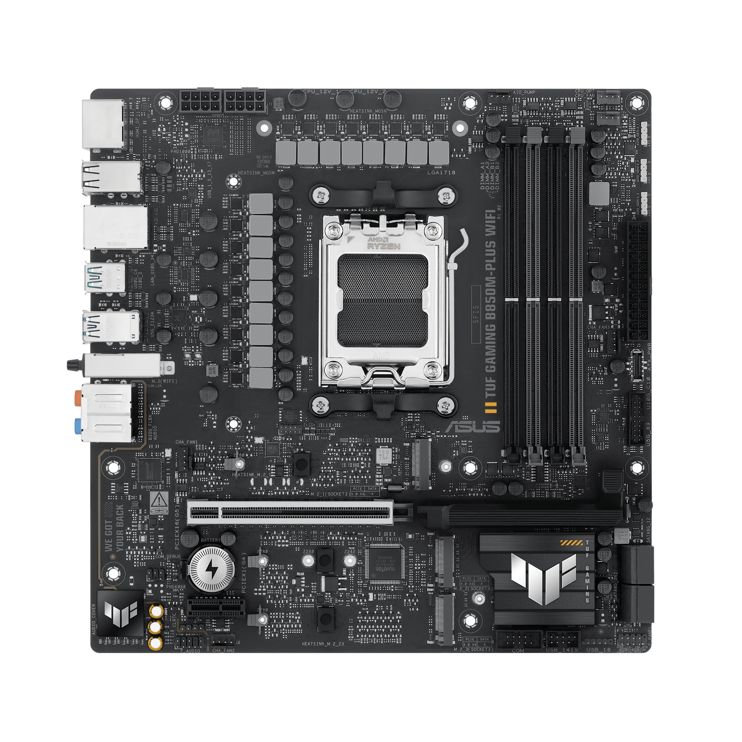 Asus Mainboard »TUF GAMING B850M-PLUS WIFI«