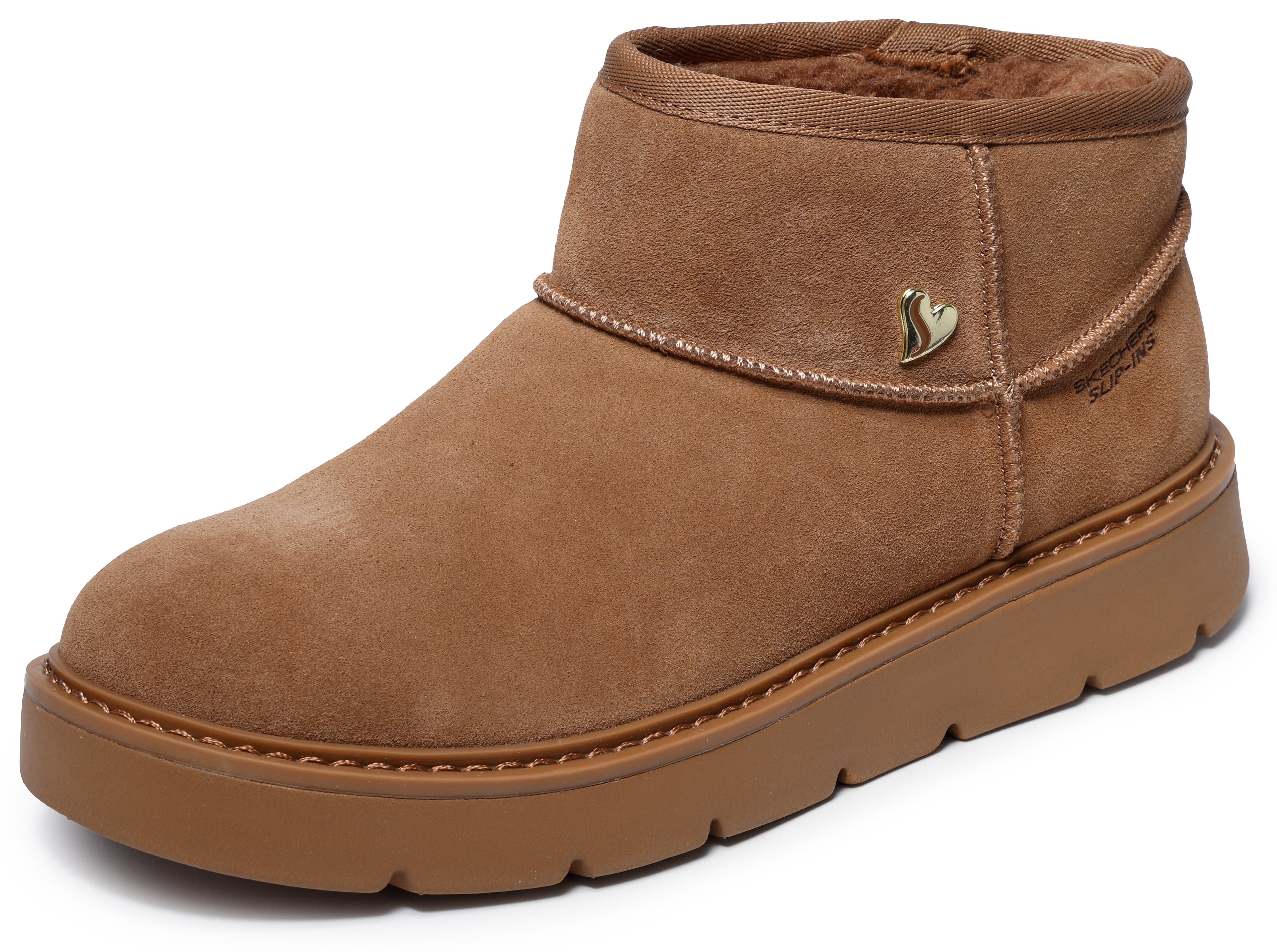 Skechers "KEEPSAKES COZY-COZY MINI" Snowboots, Schlupfstiefel mit Plateausohle