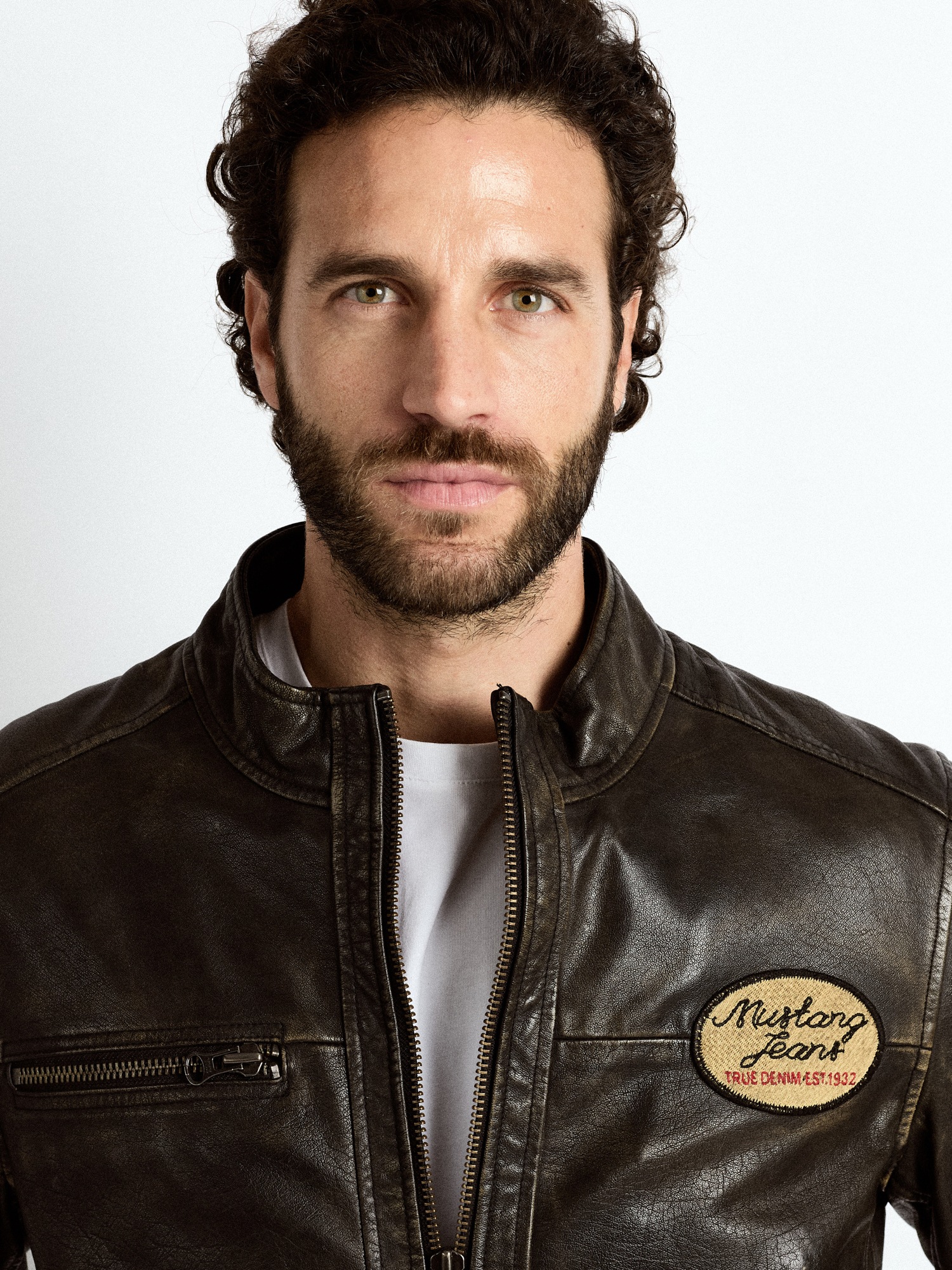 MUSTANG Lederjacke "Varberg" günstig online kaufen