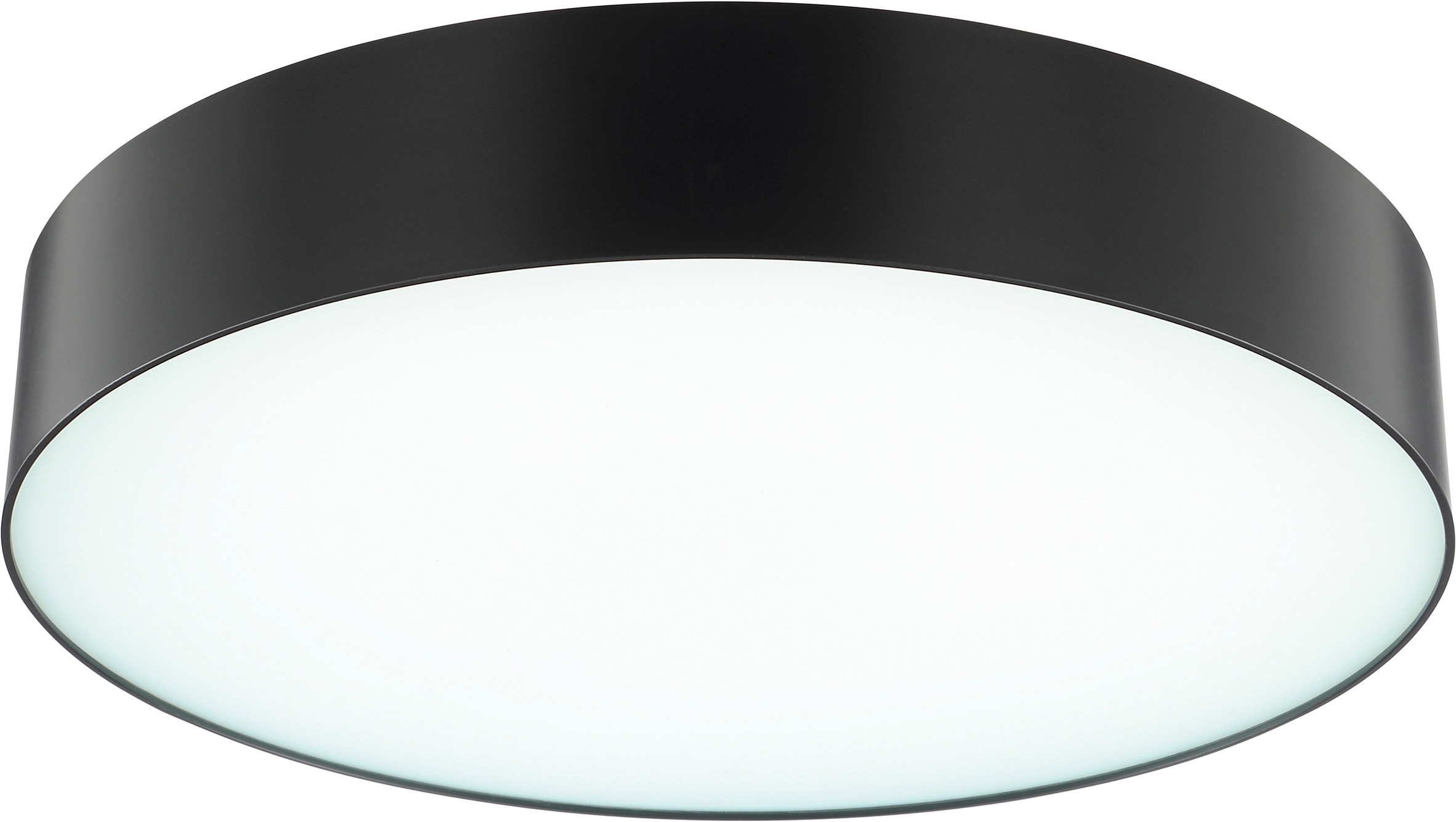 Brilliant LED Deckenleuchte »Samir« LED-Modul 1 Stk. warmweiß - kaltweiß Intense RGB, Ø 39 cm, 2300 lm, CCT 3000-6500 K, dimmbar, schwarz