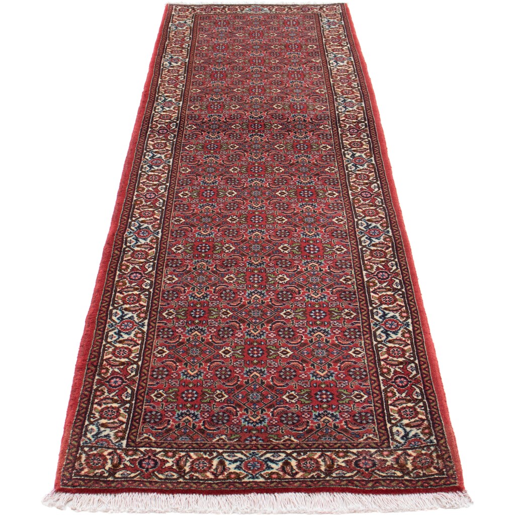 morgenland Orientteppich »Perser - Bidjar - 243 x 68 cm - hellrot«, rechteckig