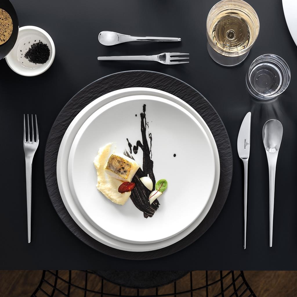 Villeroy & Boch Besteck-Set »Tafelbesteck NewMoon 180er Set silber« Spülmaschinenfest