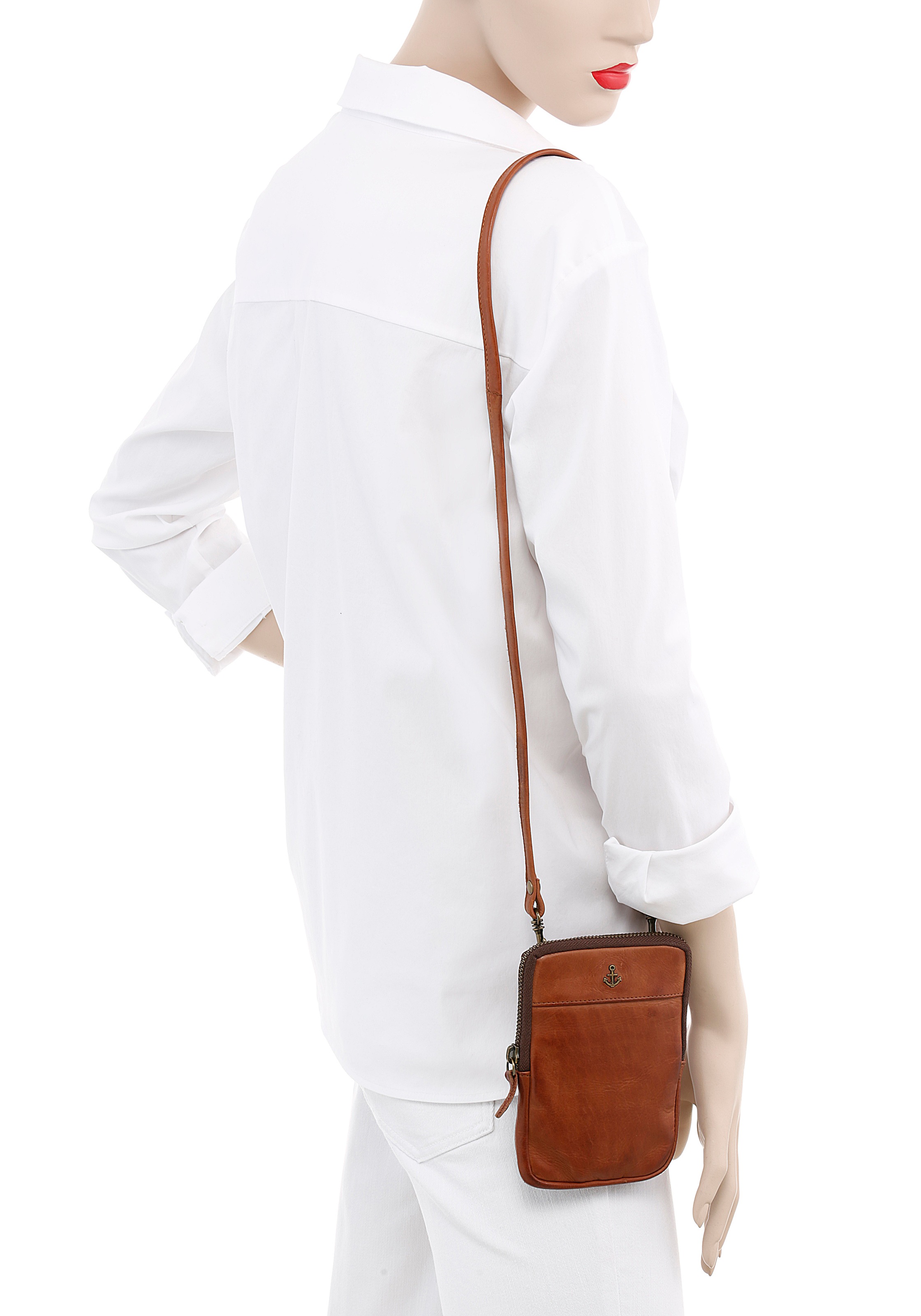 HARBOUR 2nd Mini Bag "Benita" aus griffigem Leder mit typischen Marken-Anke günstig online kaufen