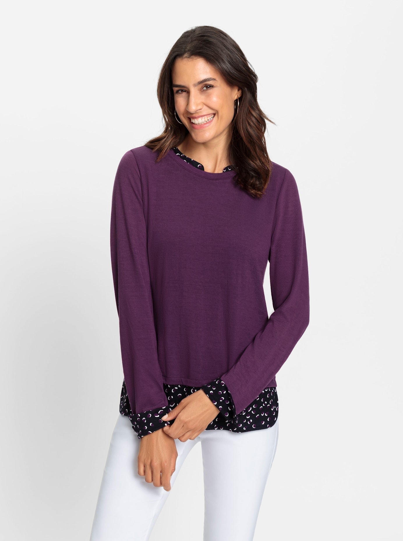 Inspirationen 2-in-1-Shirt "Shirt" 1 Stk. tlg. günstig online kaufen