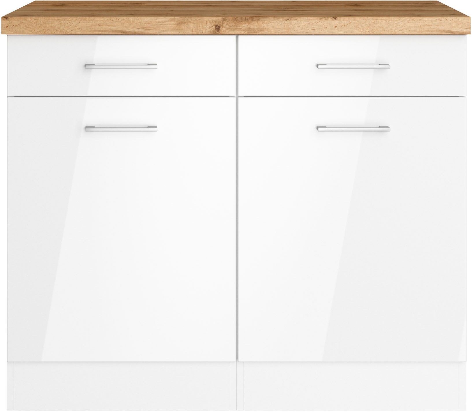 KOCHSTATION Unterschrank "KS-Milan", HELD Möbel, Unterschrank 100 cm, matte günstig online kaufen