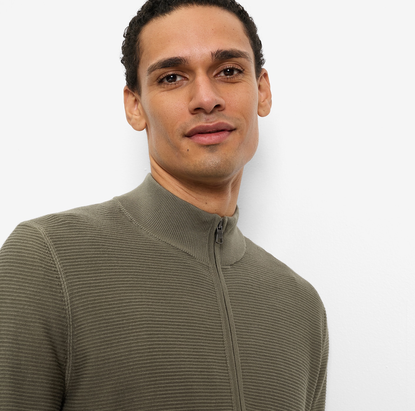 OLYMP Strickjacke »Strick Casual« mit feiner Struktur