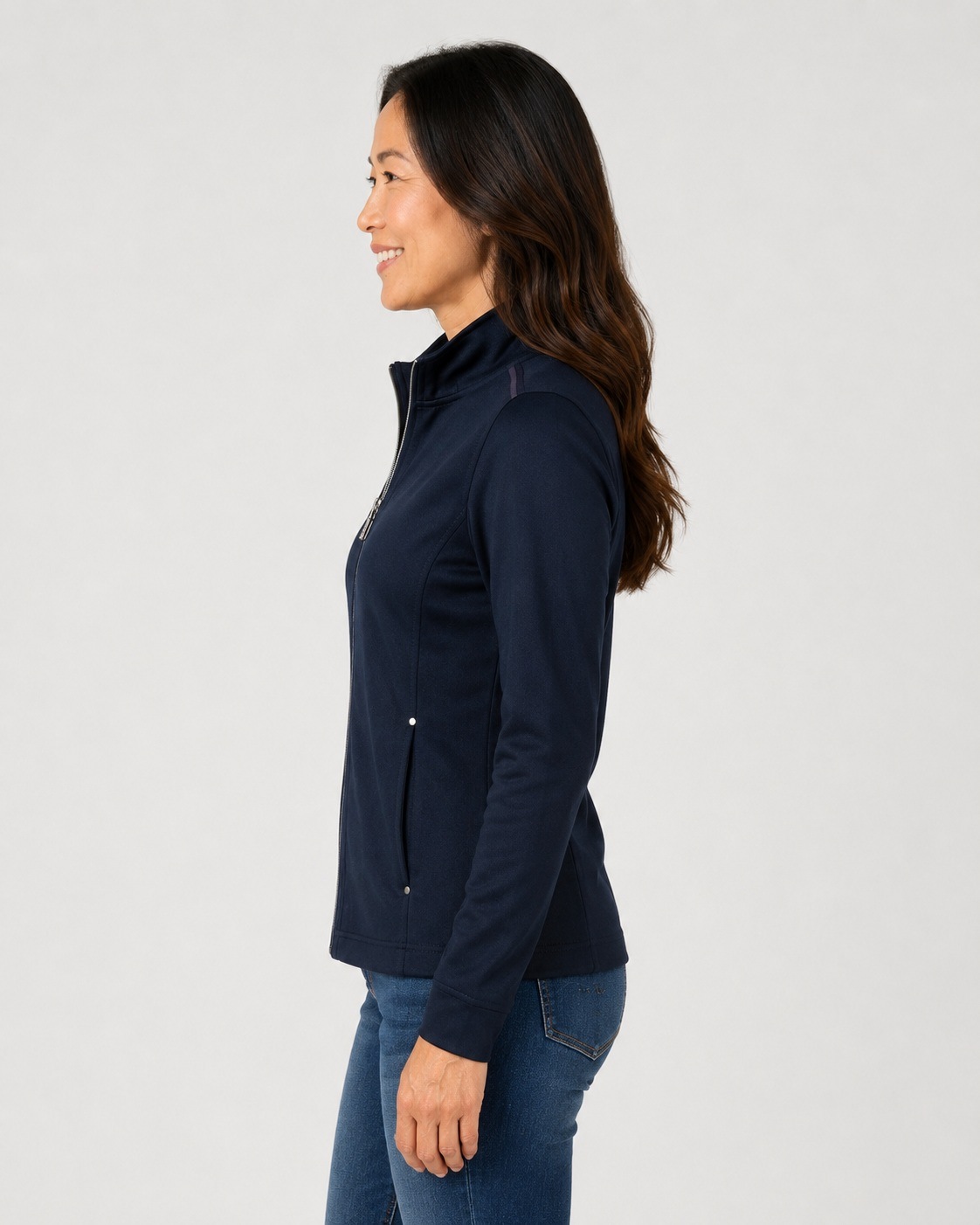 LPO Softshelljacke »Abbey Outdoor« glatt mit matter Struktur
