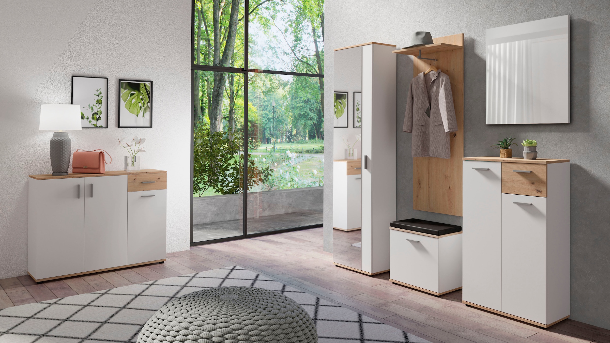 Homexperts Garderoben-Set »Justus«, (Set, 3 St.)