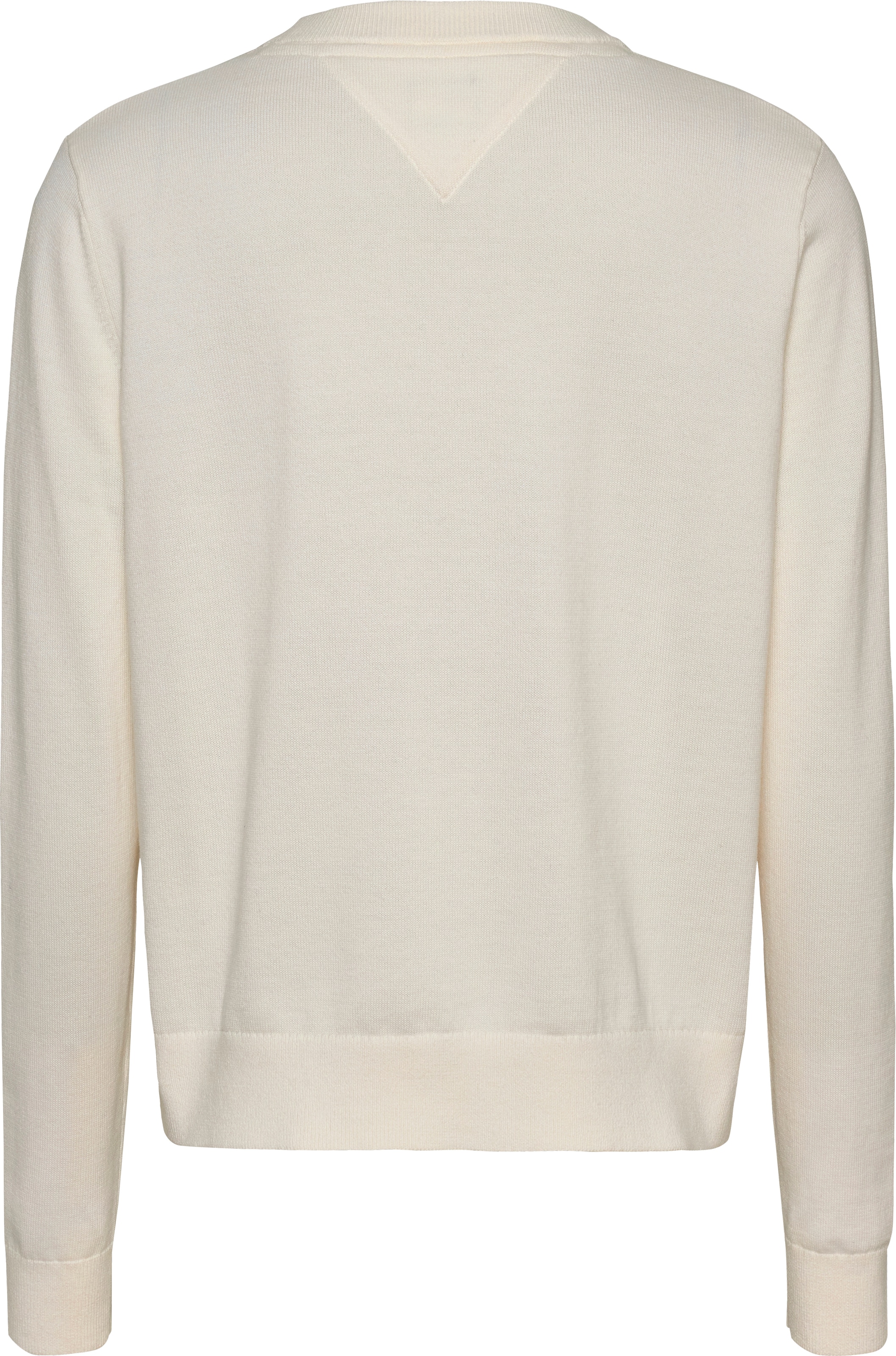 Tommy Jeans V-Ausschnitt-Pullover »TJW ESSENTIAL VNECK SWEATER EXT«, mit Logostickerei