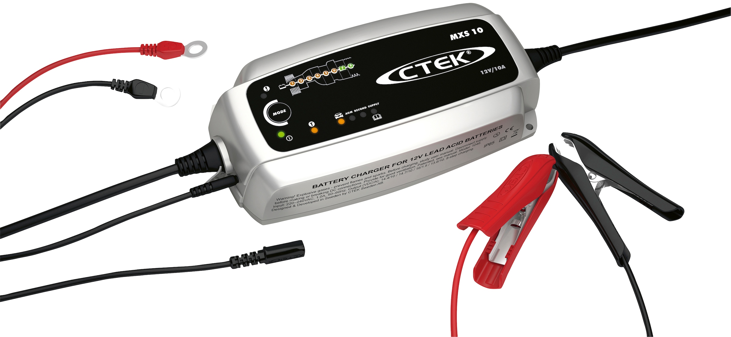 CTEK Batterie-Ladegerät »MXS 10«, Versorgungsprogramm / Supply-Modus