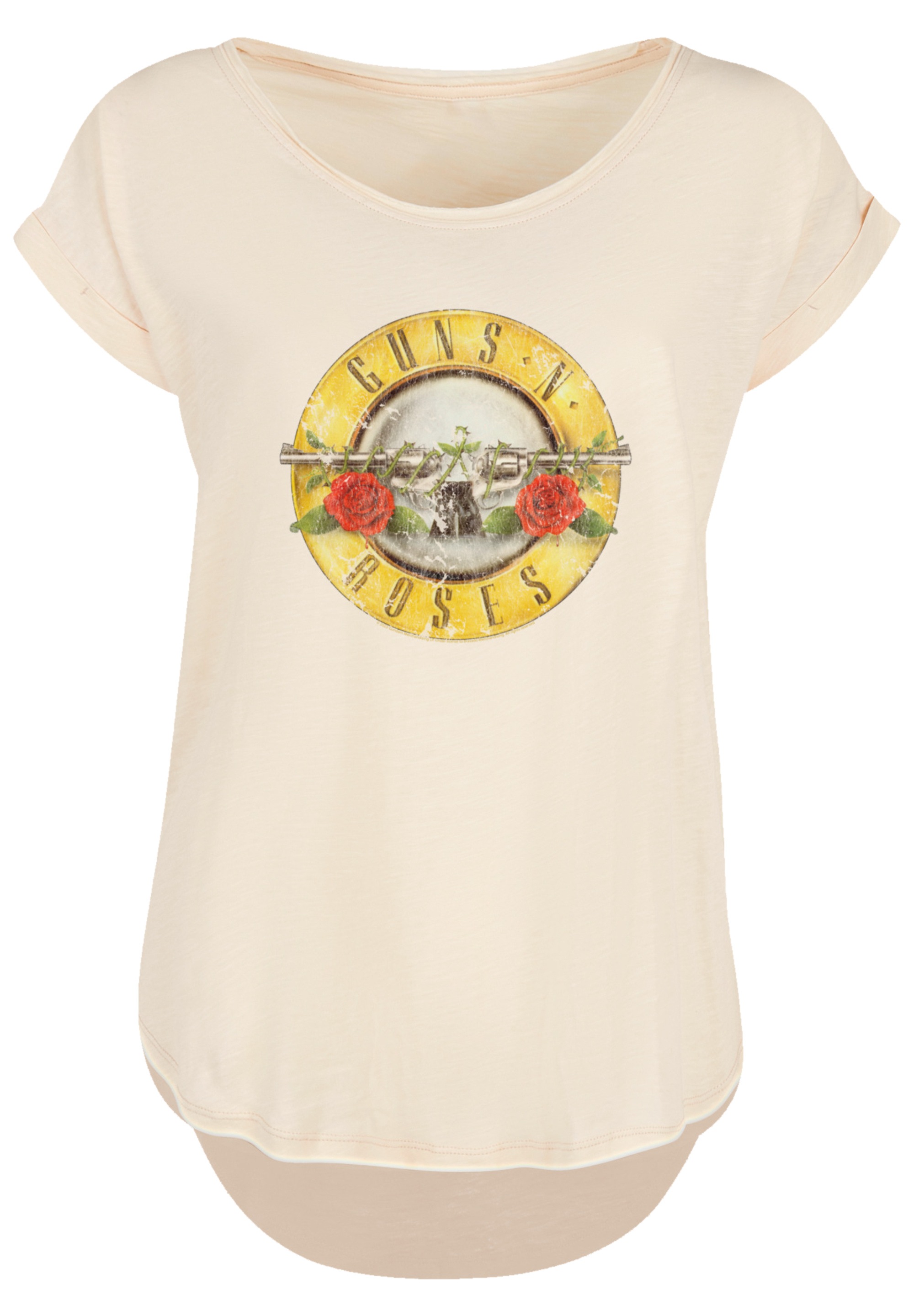 F4NT4STIC T-Shirt »Guns 'n' Roses Vintage Logo Rock Music Band«, Premium Qualität