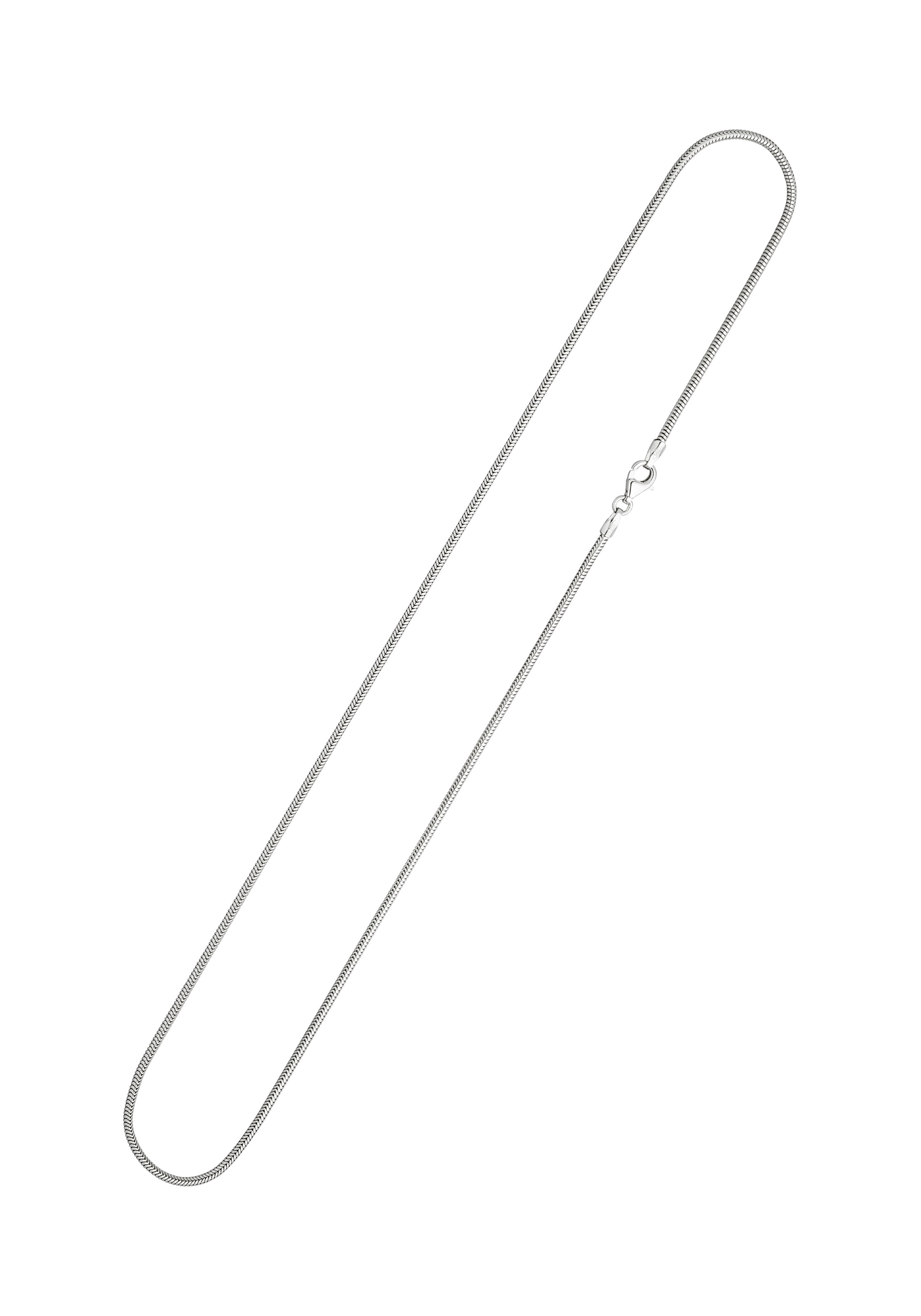 JOBO Goldkette »Schlangen-Kette«, 585 Weißgold 45 cm 1,6 mm