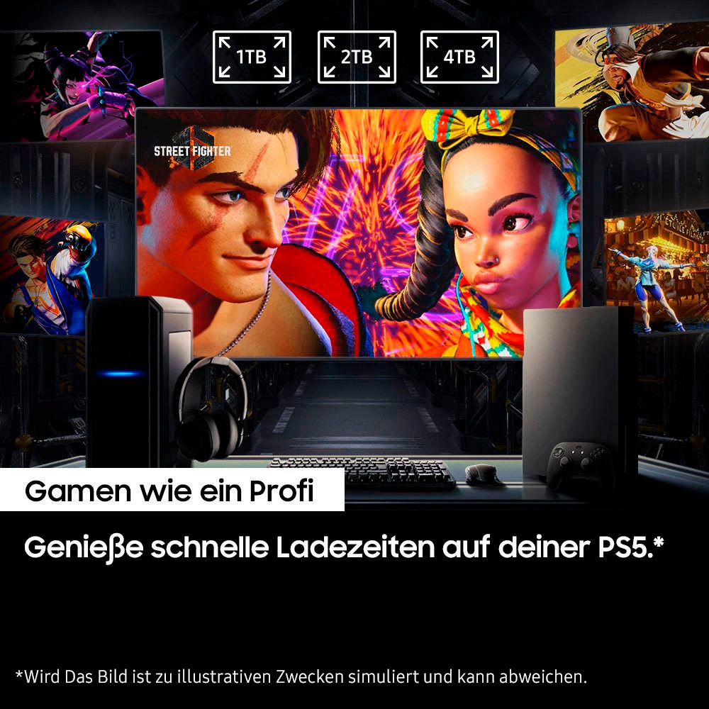UBISOFT Spielesoftware »Assassin's Creed Shadows inkl. SAMSUNG 990 PRO Heatsink interne SSD«, PlayStation 5