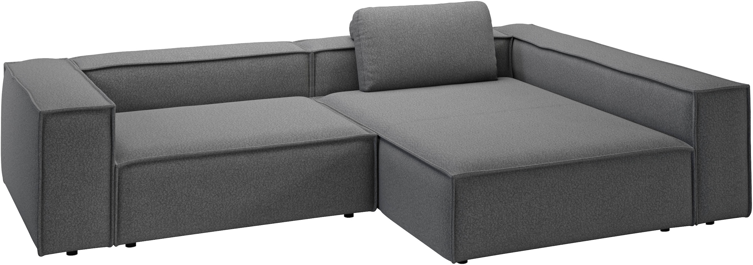 Places of Style Ecksofa »Watertown, moderne XXL L-Form, 306 cm breit«, Komfortabel mit tiefer Sitzfläche – ideal für große Wohnräume