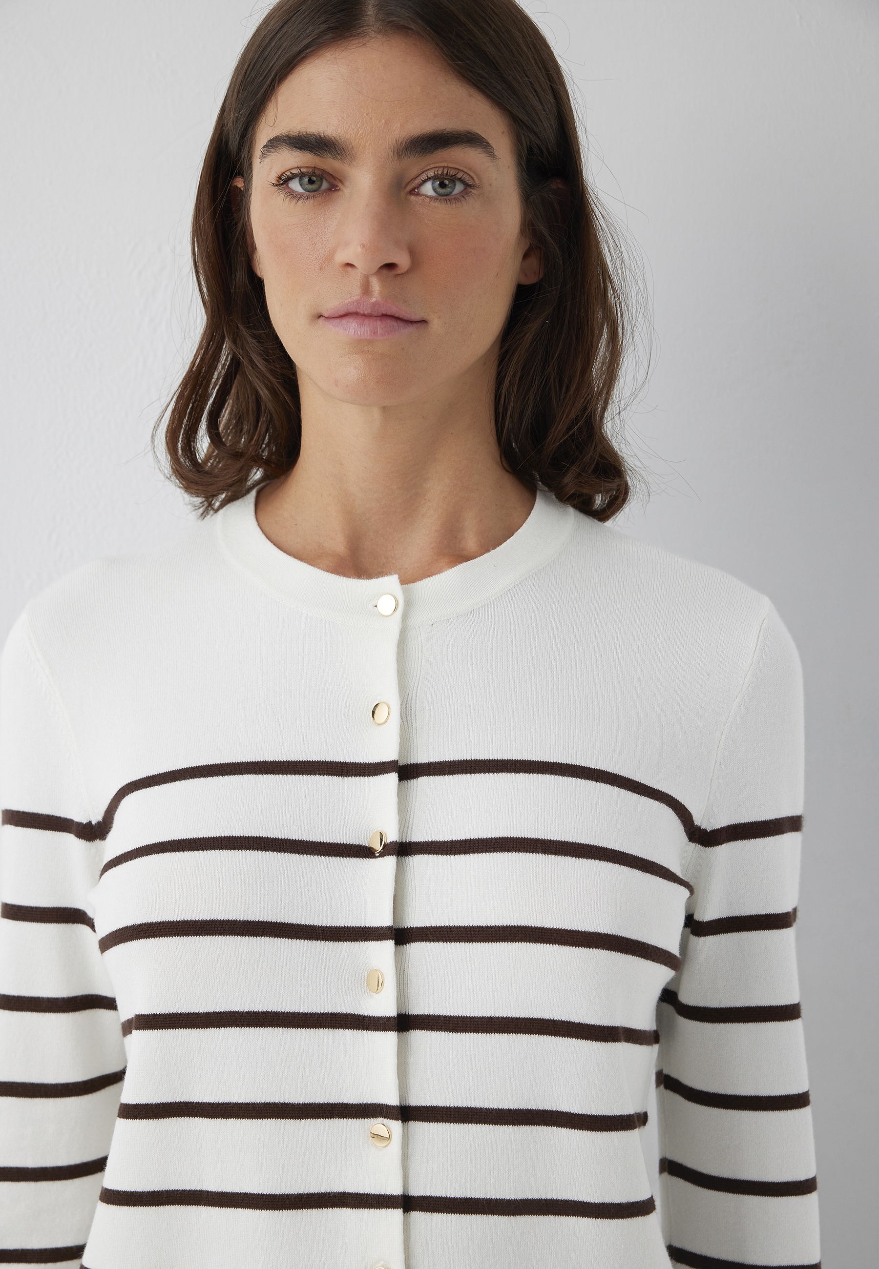 Mavi Strickpullover »BUTTONED CARDIGAN« Cardigan Feinstrick