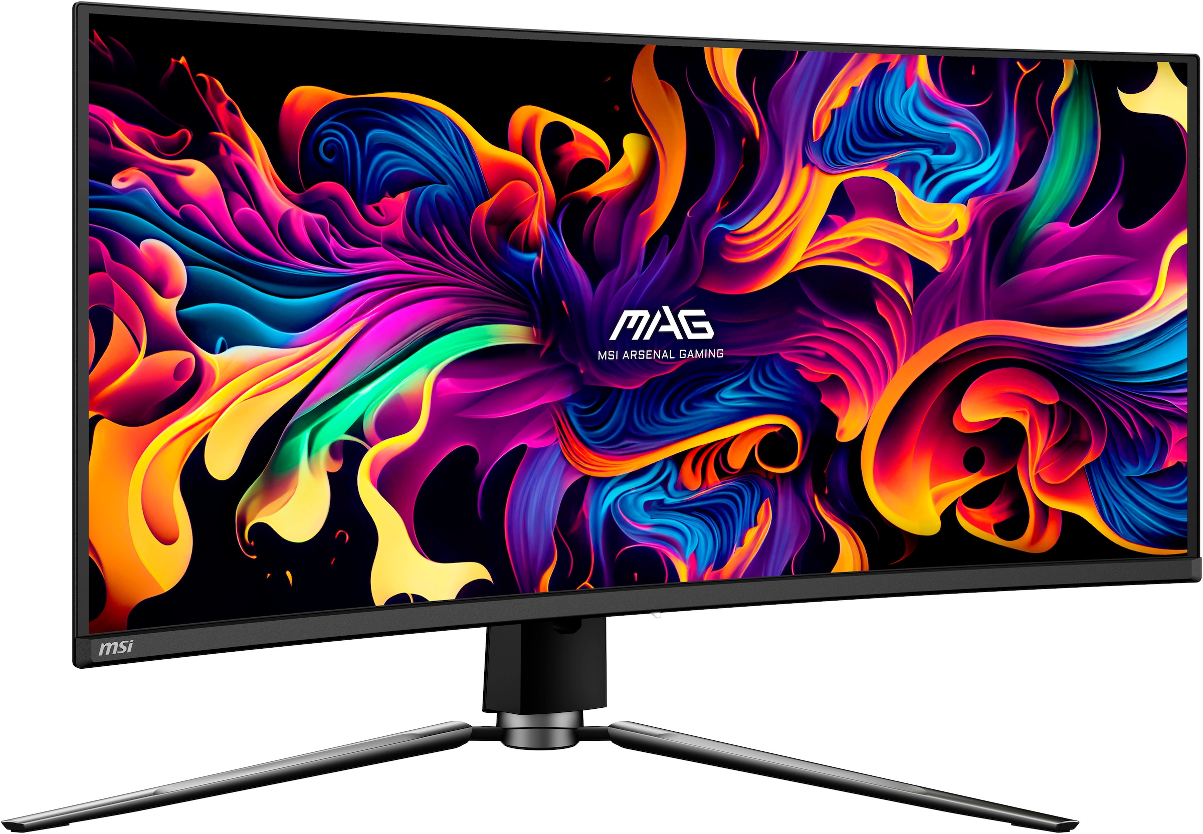 MSI Curved-Gaming-Monitor »MAG 341CQP QD-OLED«, 87 cm/34 Zoll, 3440 x 1440 px, UWQHD, 0,03 ms Reaktionszeit, 175 Hz