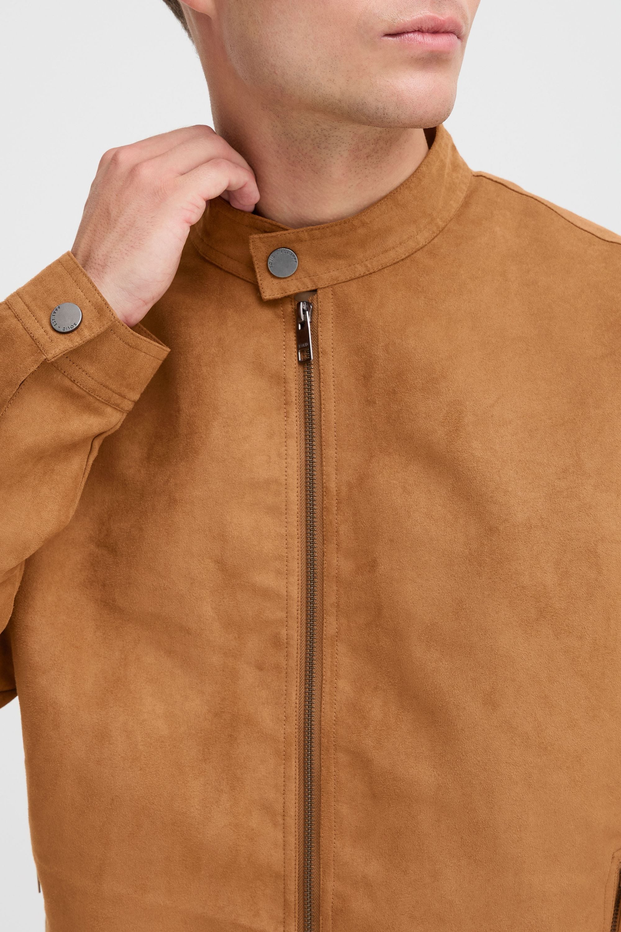 !Solid Lederjacke »Lederjacke SDVAMOSA«