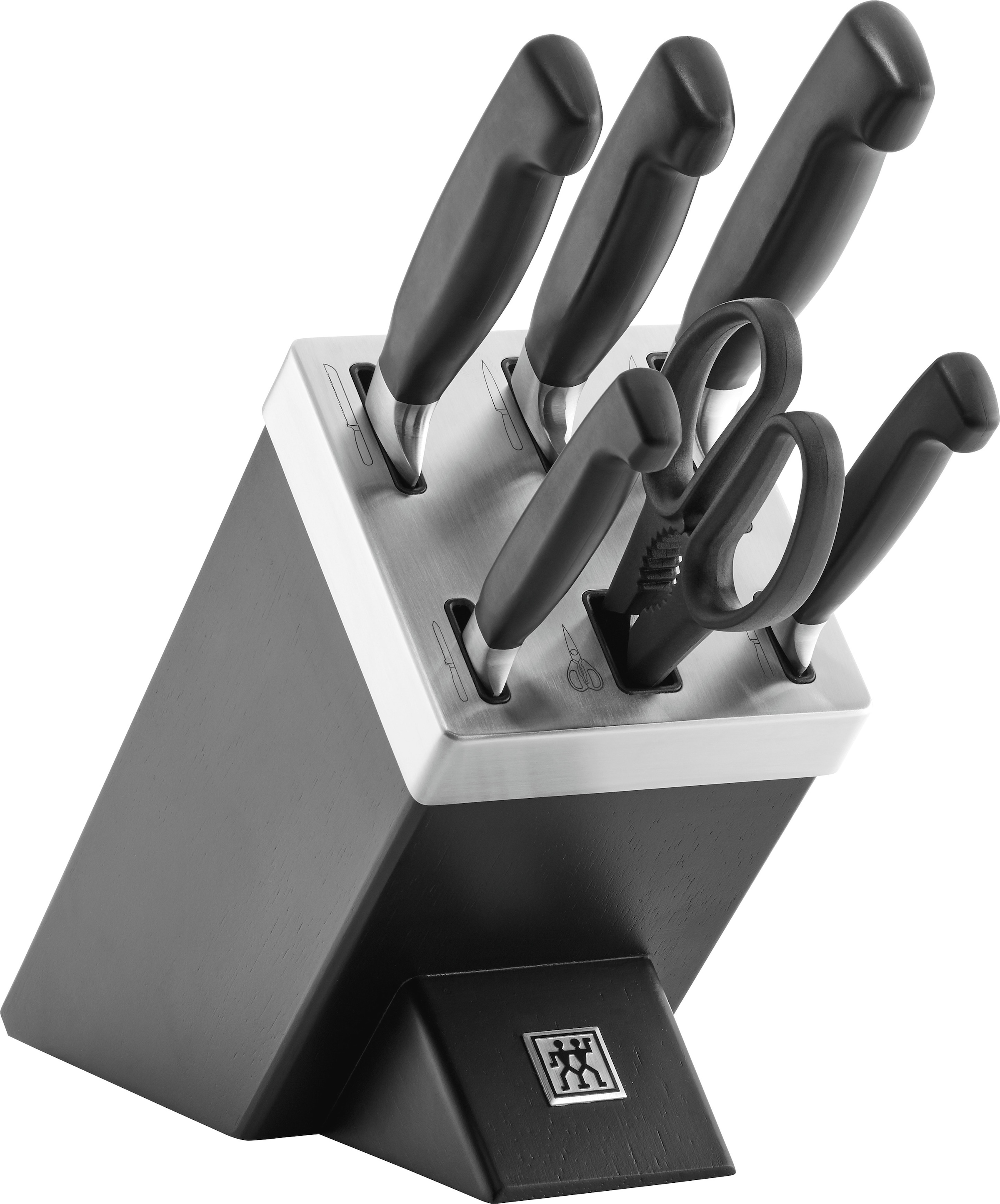 Zwilling Messerblock "****Vier Sterne" 7 selbstschärfend günstig online kaufen