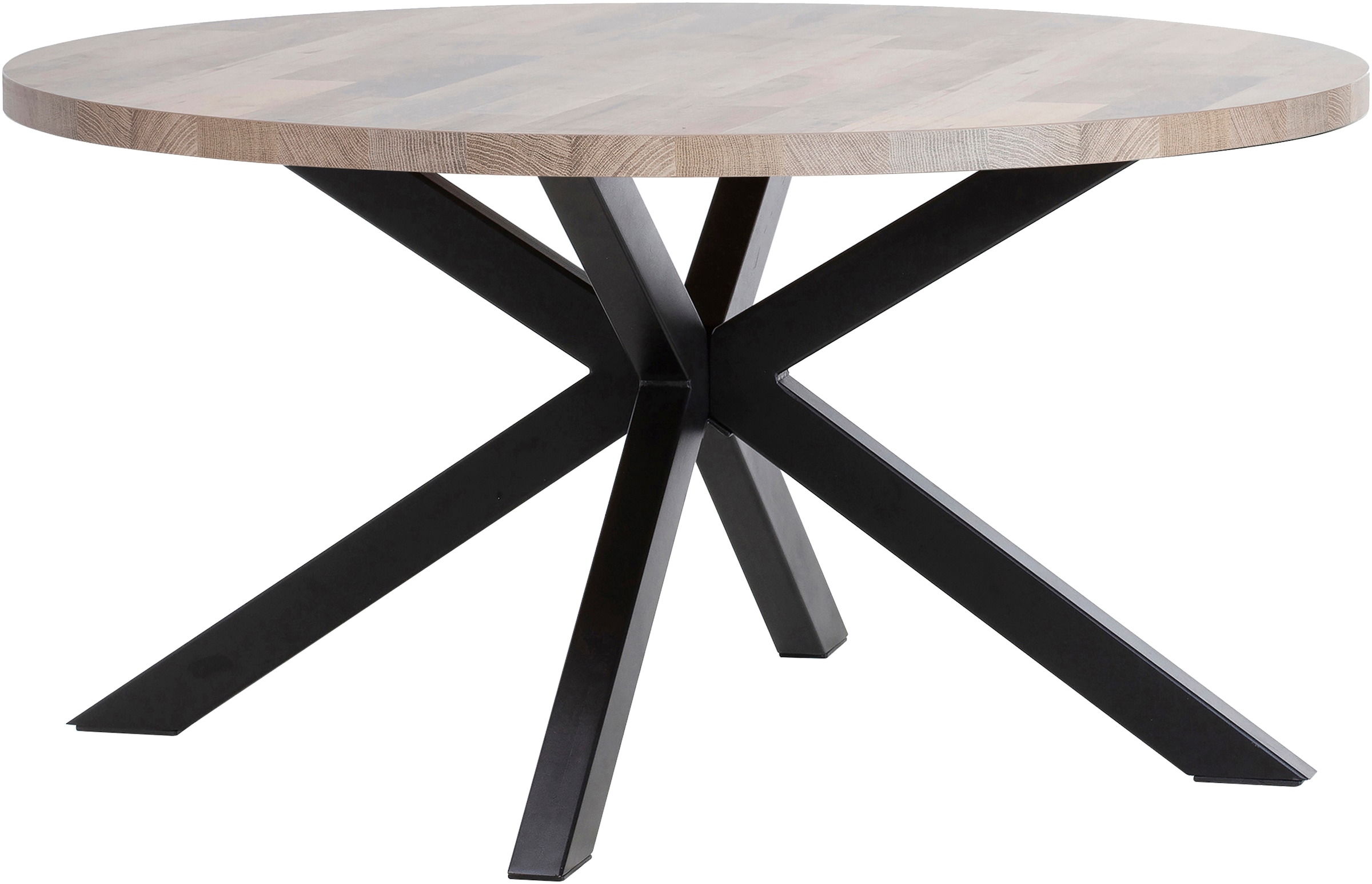 OMG Design "Charles" 1 Stk. tlg. Zeitloser Landhausstil, runder Tisch, 130 cm