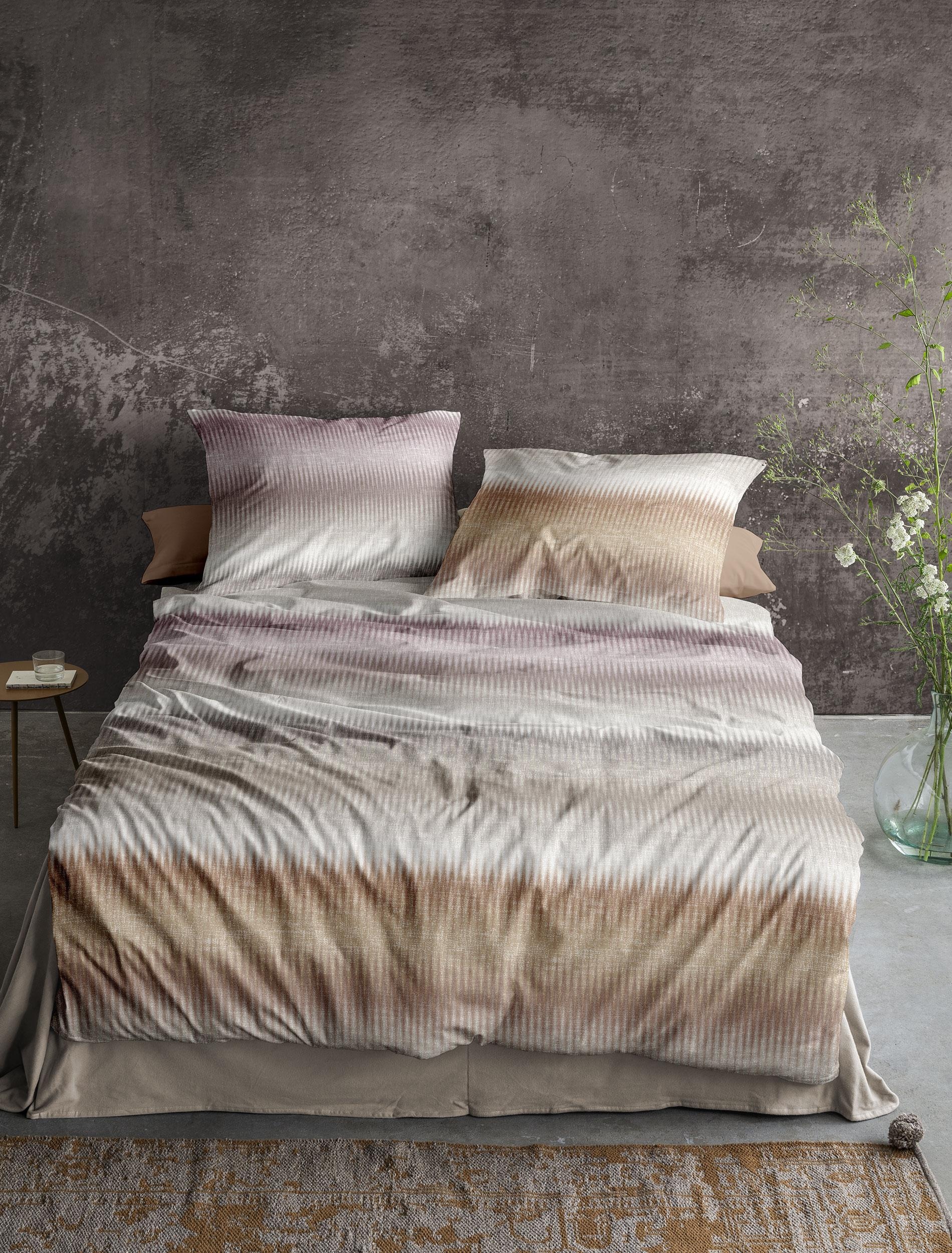 Irisette Bettwäsche "Wave 8564" 2 Stk. tlg. anschmiegsam und atmungsaktiv günstig online kaufen