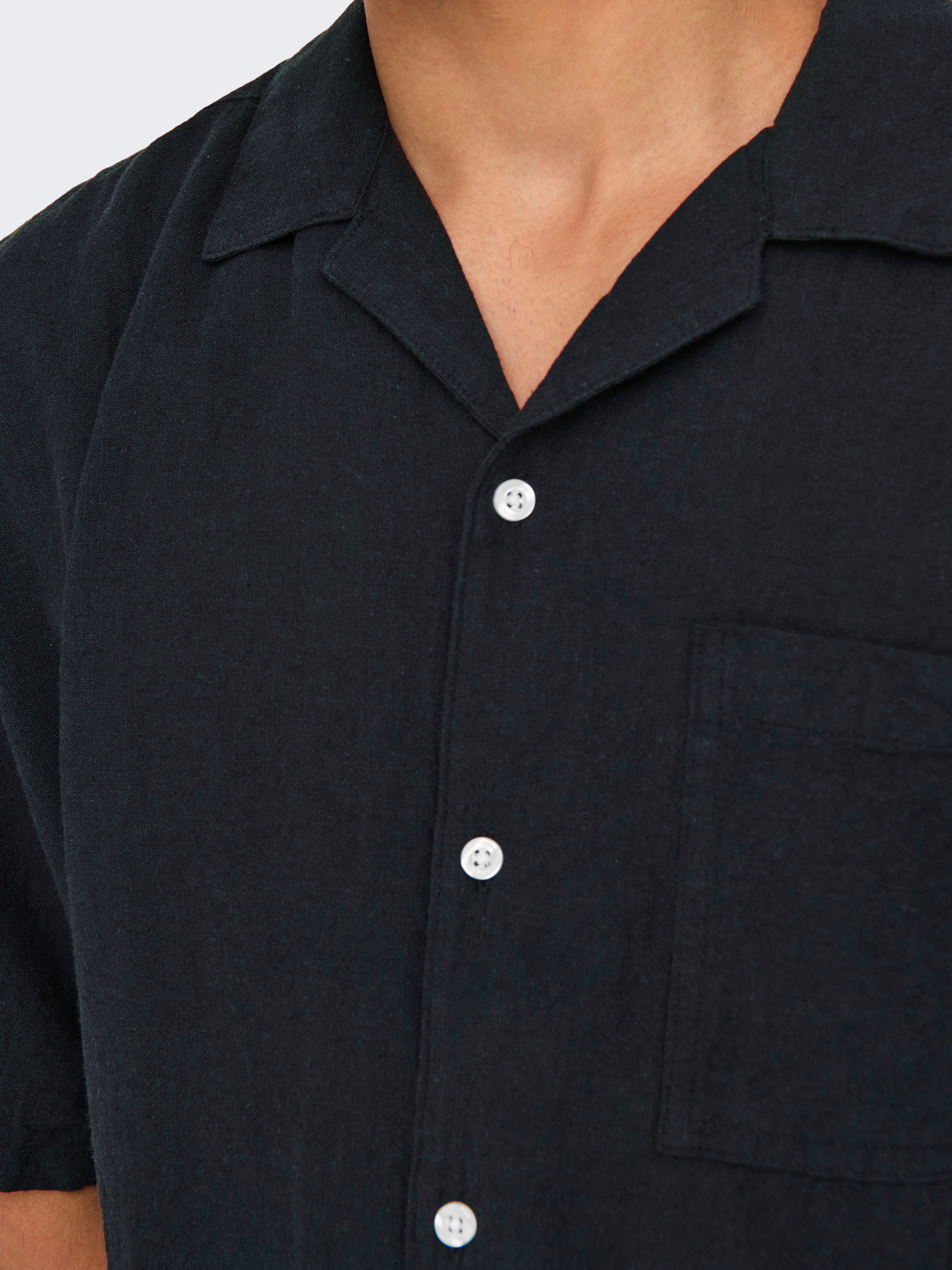 Thumbnail - ONLY & SONS Kurzarmhemd "ONSCAIDEN LIFE RELAX SS RESORT 1PKT SHIR"