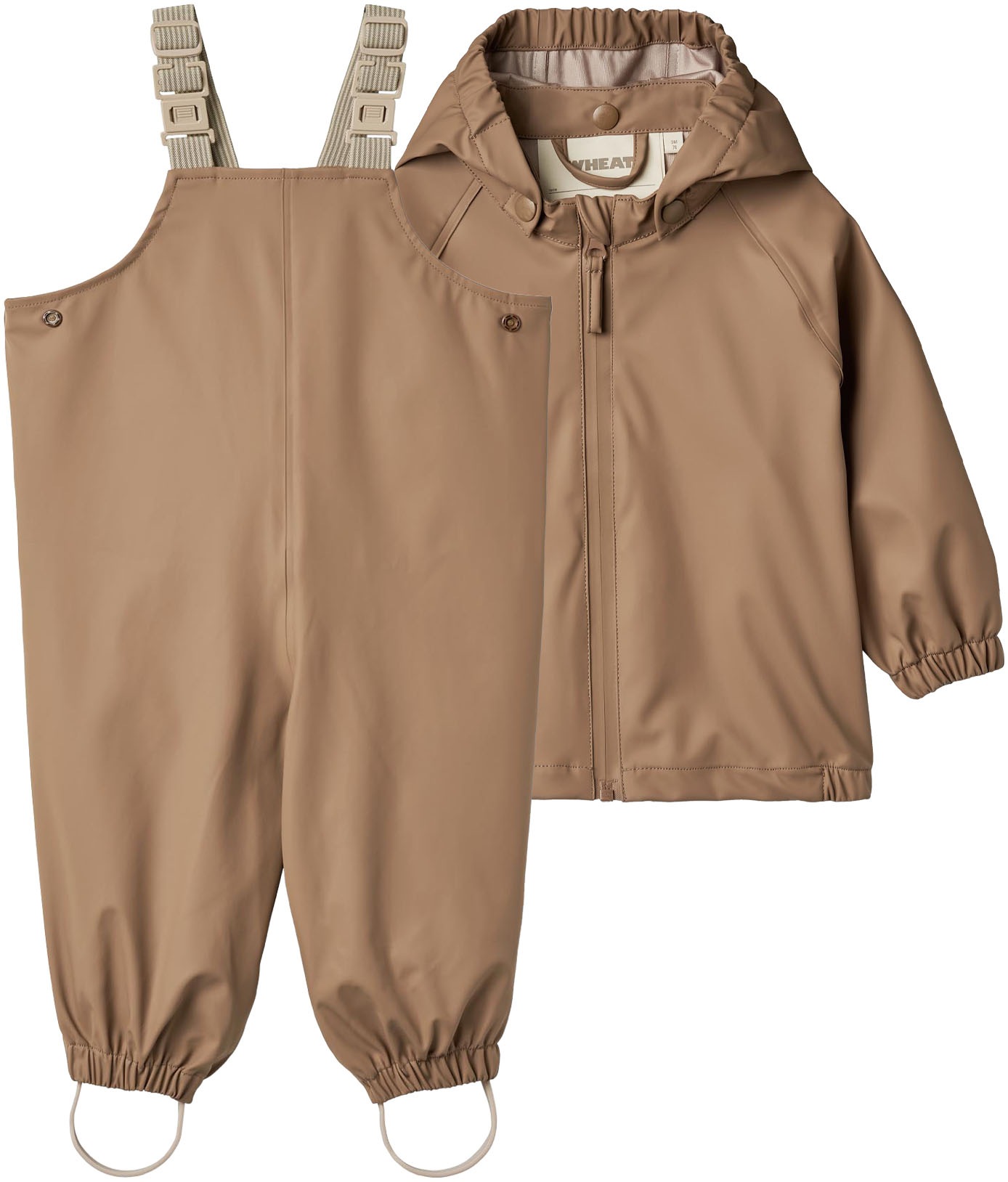WHEAT "Rainwear Charlie" 2 Stk. bestehend aus Jacke und Latzhose