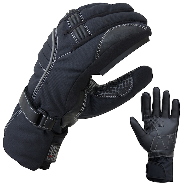 PROANTI Motorradhandschuhe, Winter Regenhandschuhe mit Visierwischer,  wasserdicht auf Rechnung | BAUR