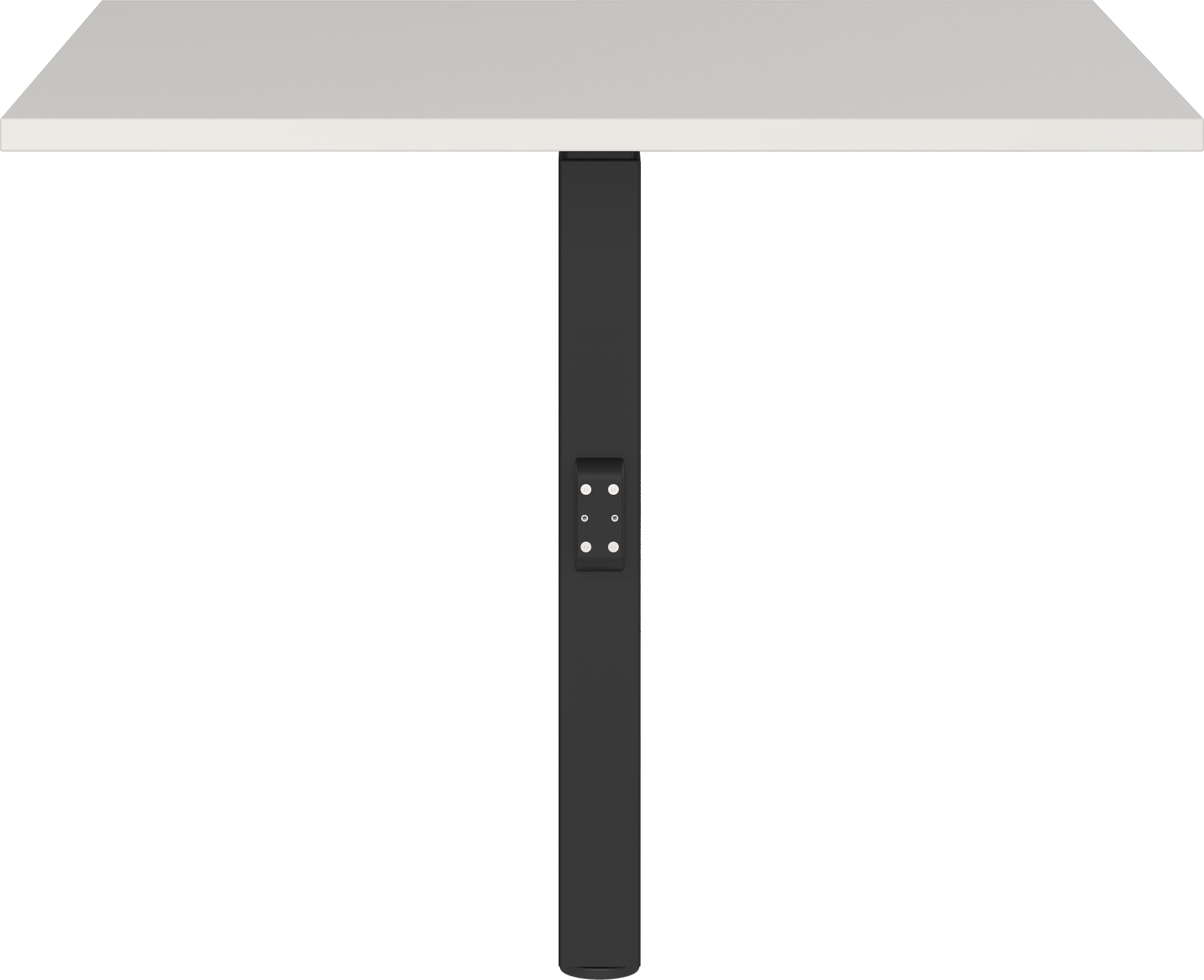 GERMANIA Eckverbindungsplatte »Agenda« mit Stützfuß aus Metall