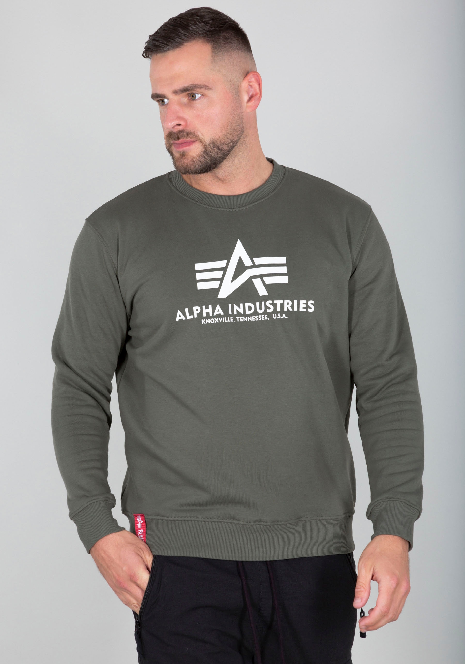 Alpha Industries Sweatshirt "Basic Sweater" günstig online kaufen