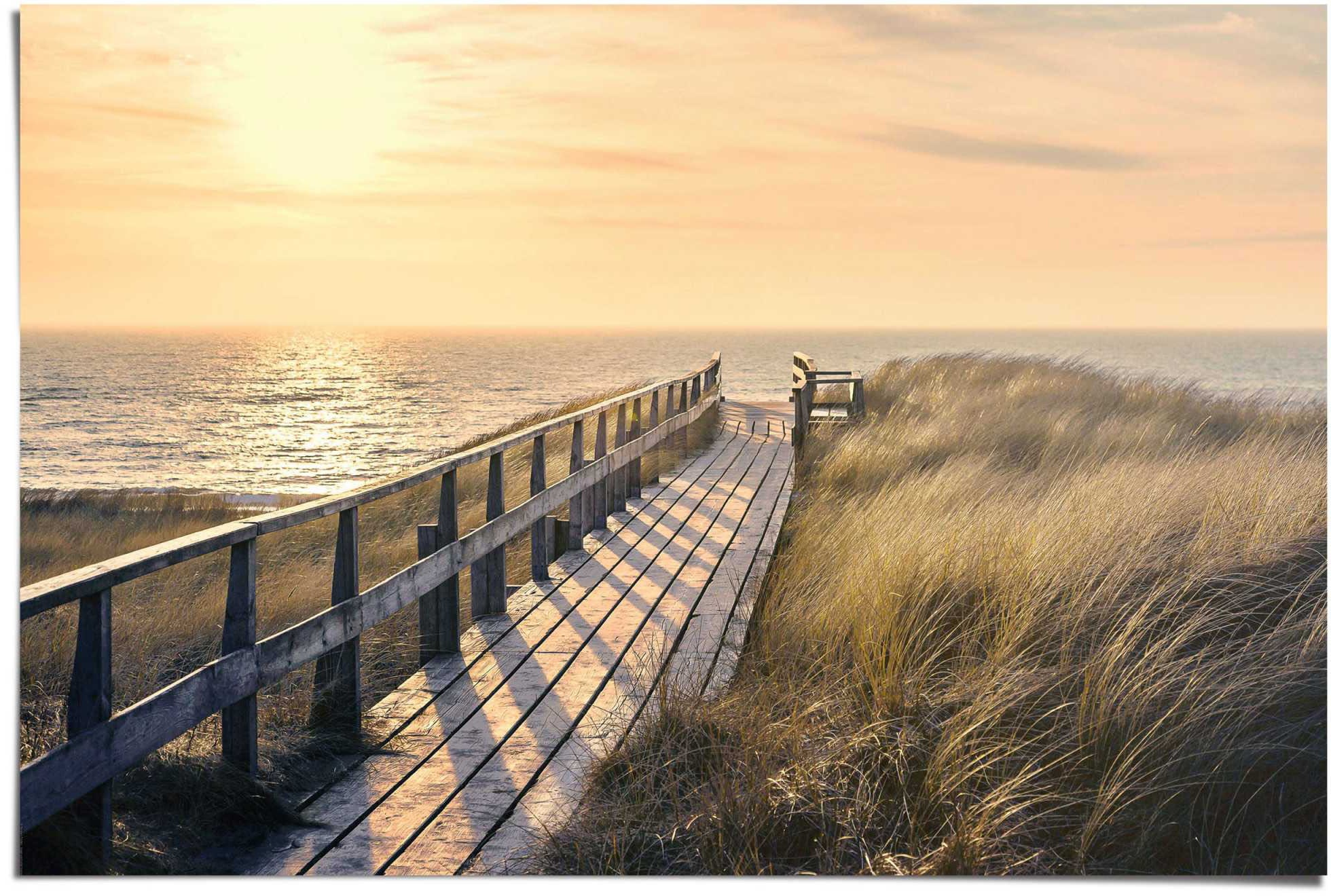 Reinders Poster "Weg zum Strand" 1 Stk. tlg. günstig online kaufen