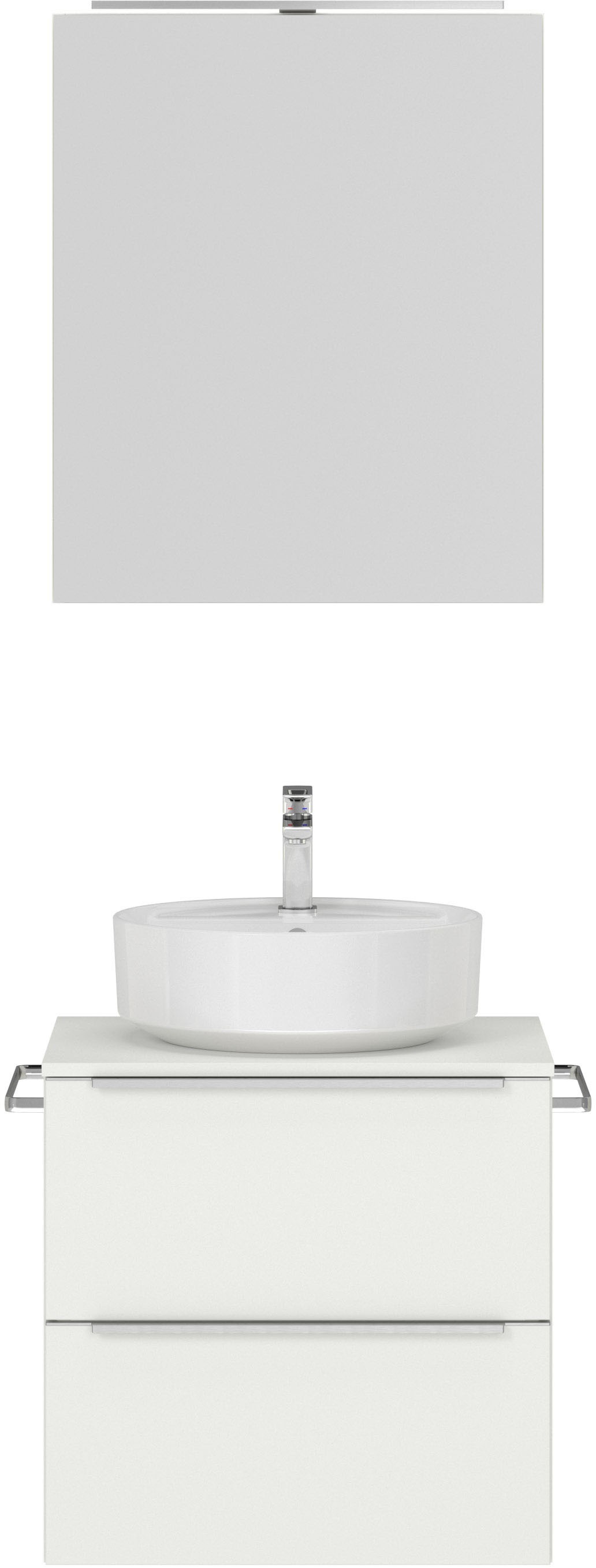 nobilia Badmöbel-Set "Alvene" vormontiert, mit Soft-Close, 2 Stk. tlg. günstig online kaufen