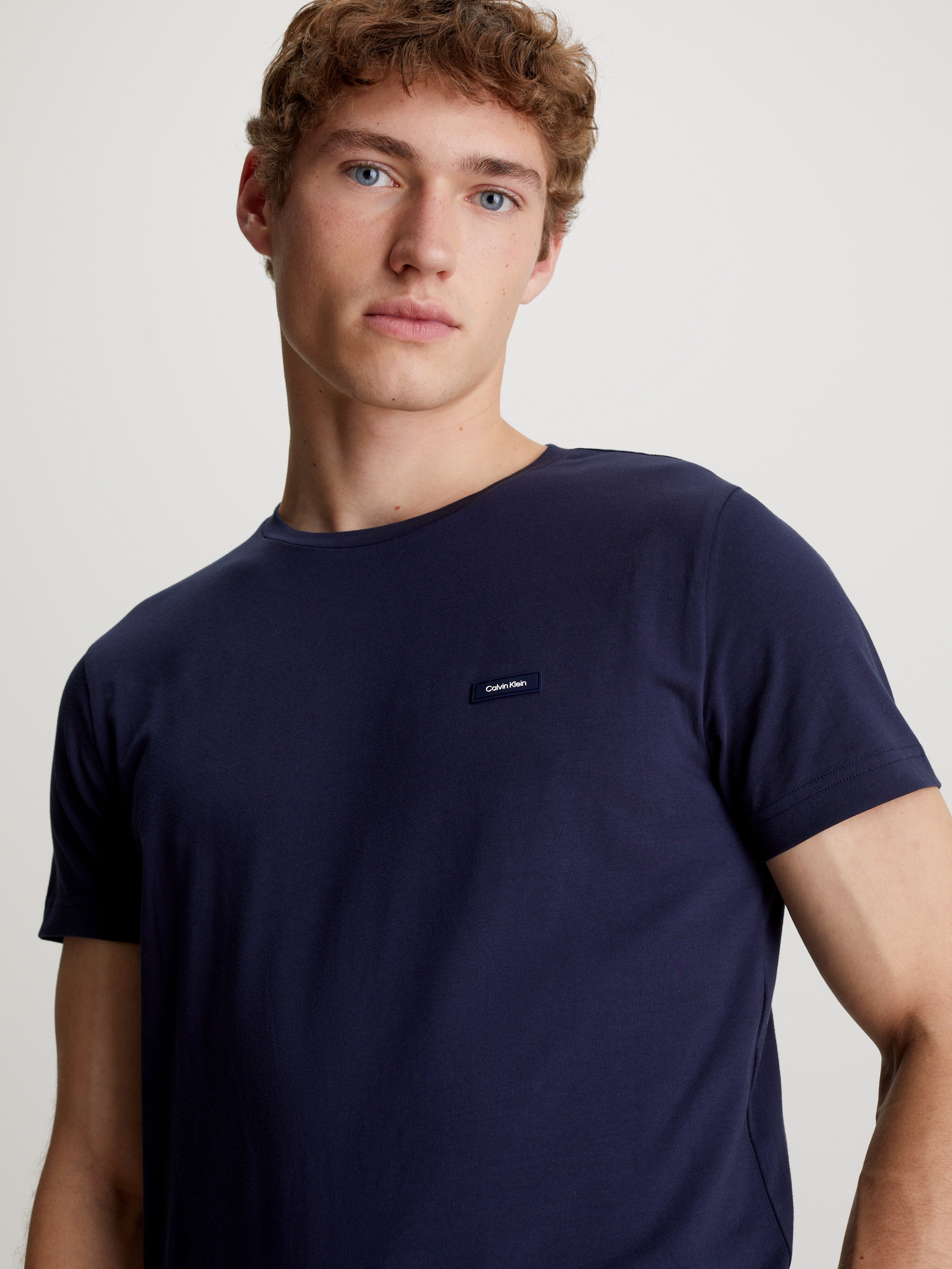 Calvin Klein T-Shirt »STRETCH SLIM FIT T-SHIRT«, mit Rundhalsausschnitt