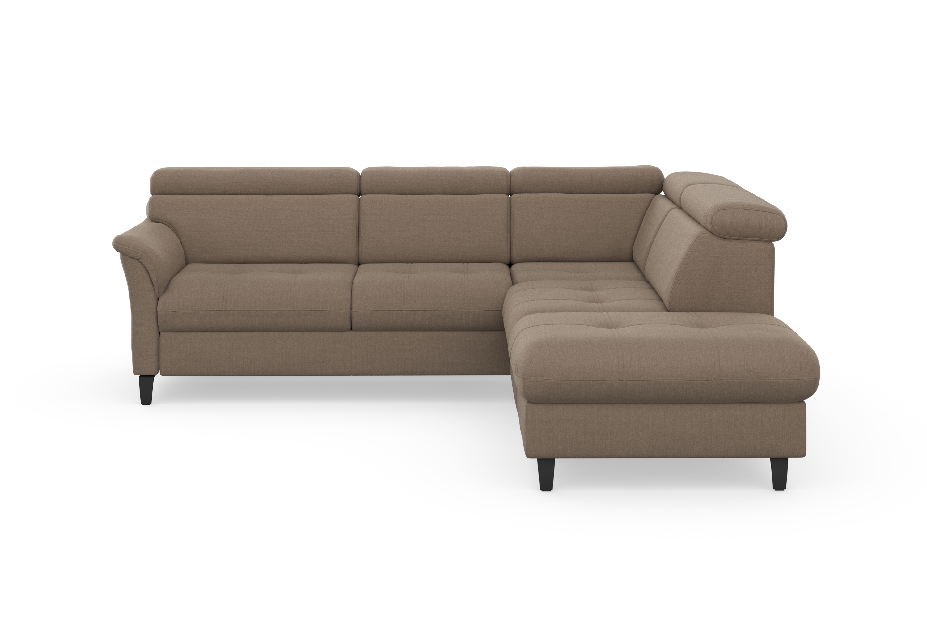 sit&more Ecksofa "Marano L-Form" inklusive Kopfteilverstellung, optional Schlaffunktion & Bettkasten