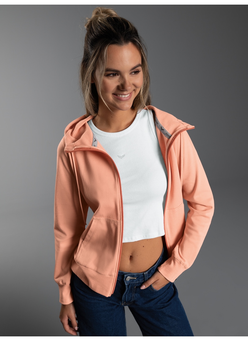 Trigema Sweatjacke "TRIGEMA Kapuzenjacke" 1 günstig online kaufen