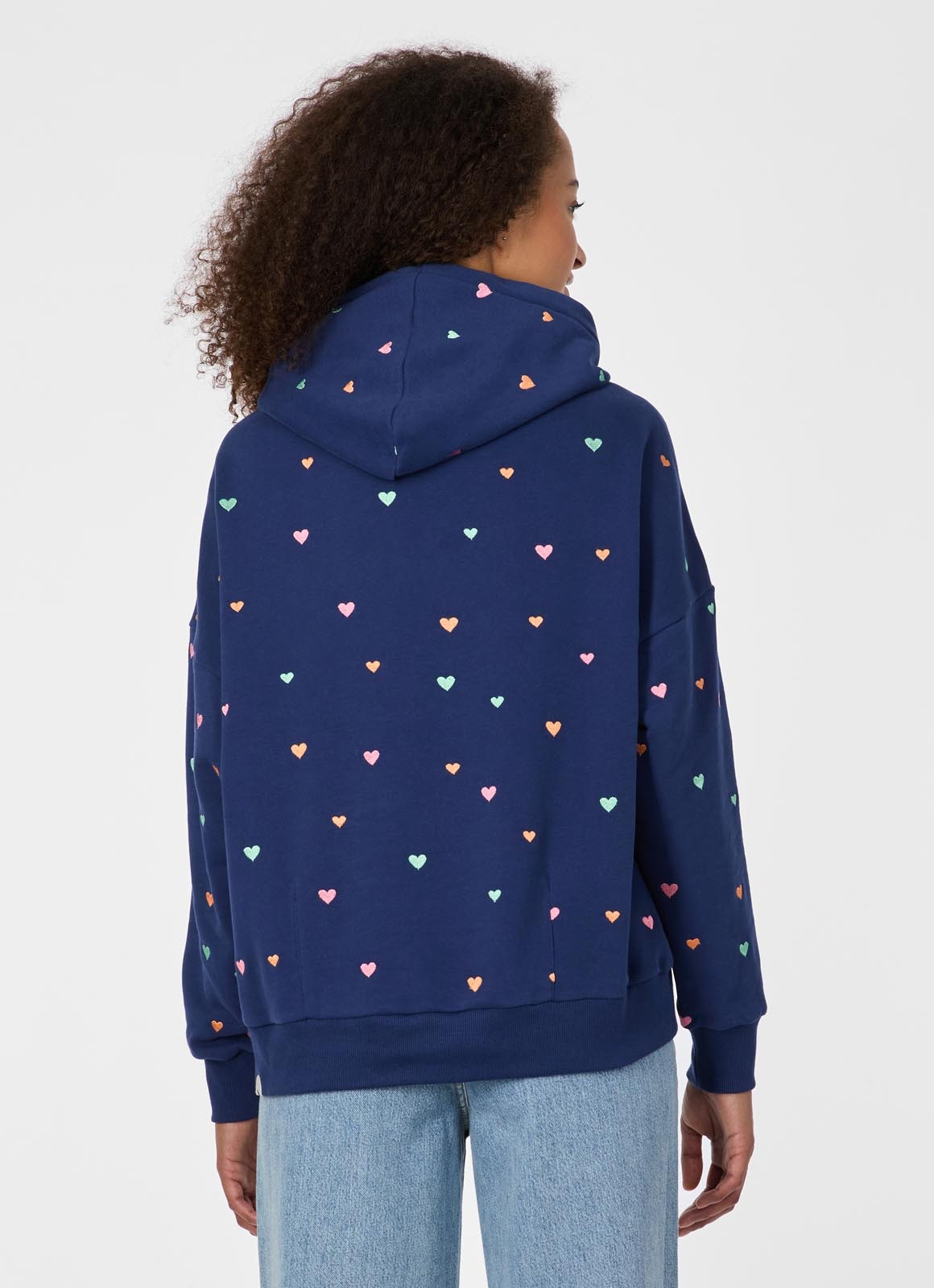 Ragwear Kapuzensweatshirt "PIRITA HEARTS", mit seitlichen Eingrifftaschen u günstig online kaufen