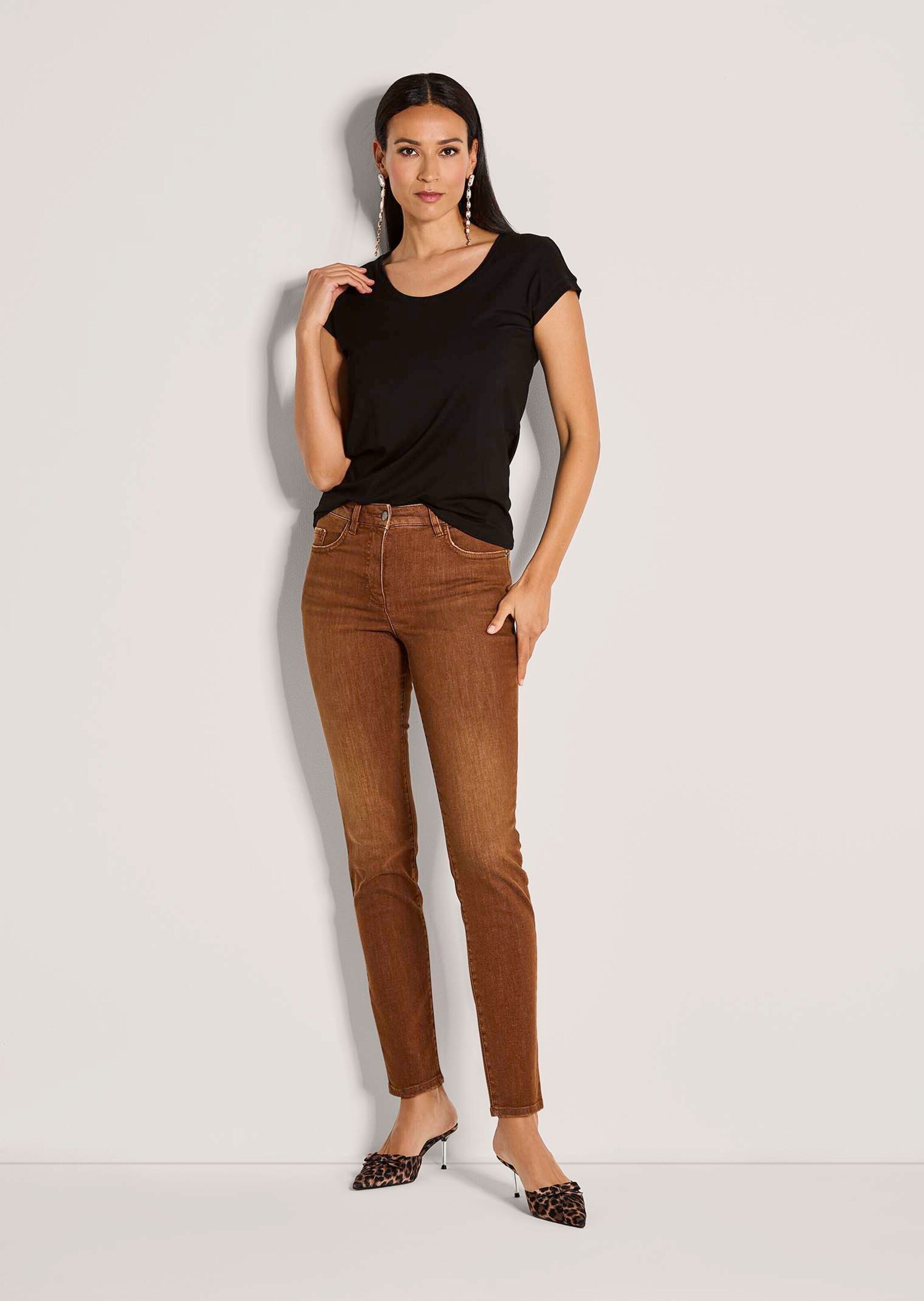 MADELEINE Regular-fit-Jeans "Jeans Slim Fit Five-Pocket-Jeans" günstig online kaufen